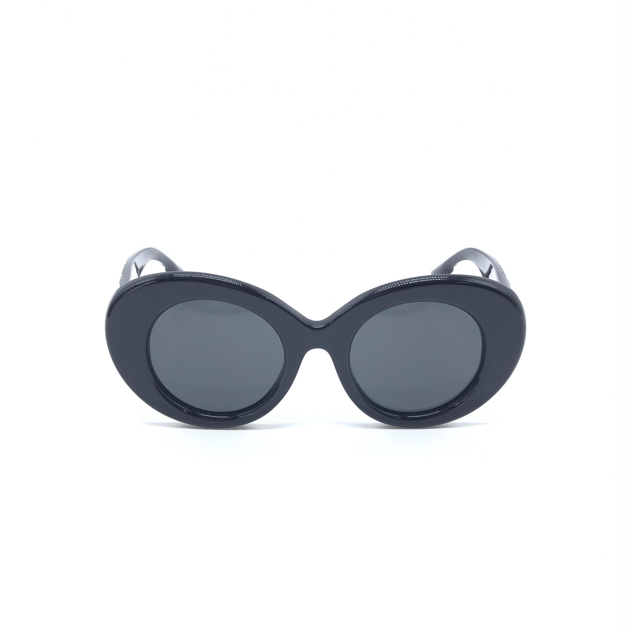 Oversized Round Women's Sunglasses (Pre-Owned) - Burberry - Modalova