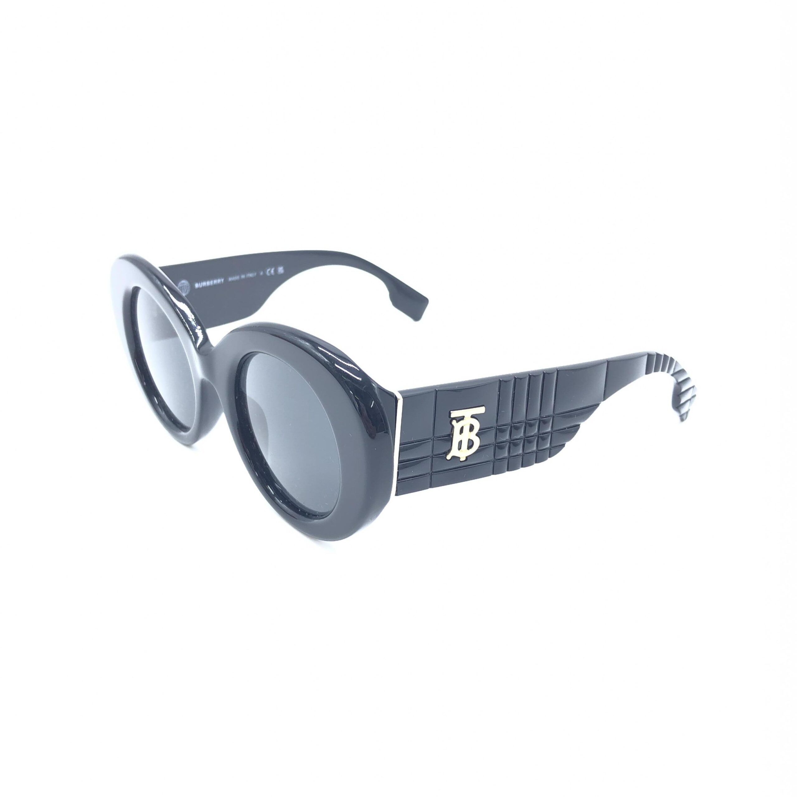 Oversized Round Women's Sunglasses (Pre-Owned) - Burberry - Modalova