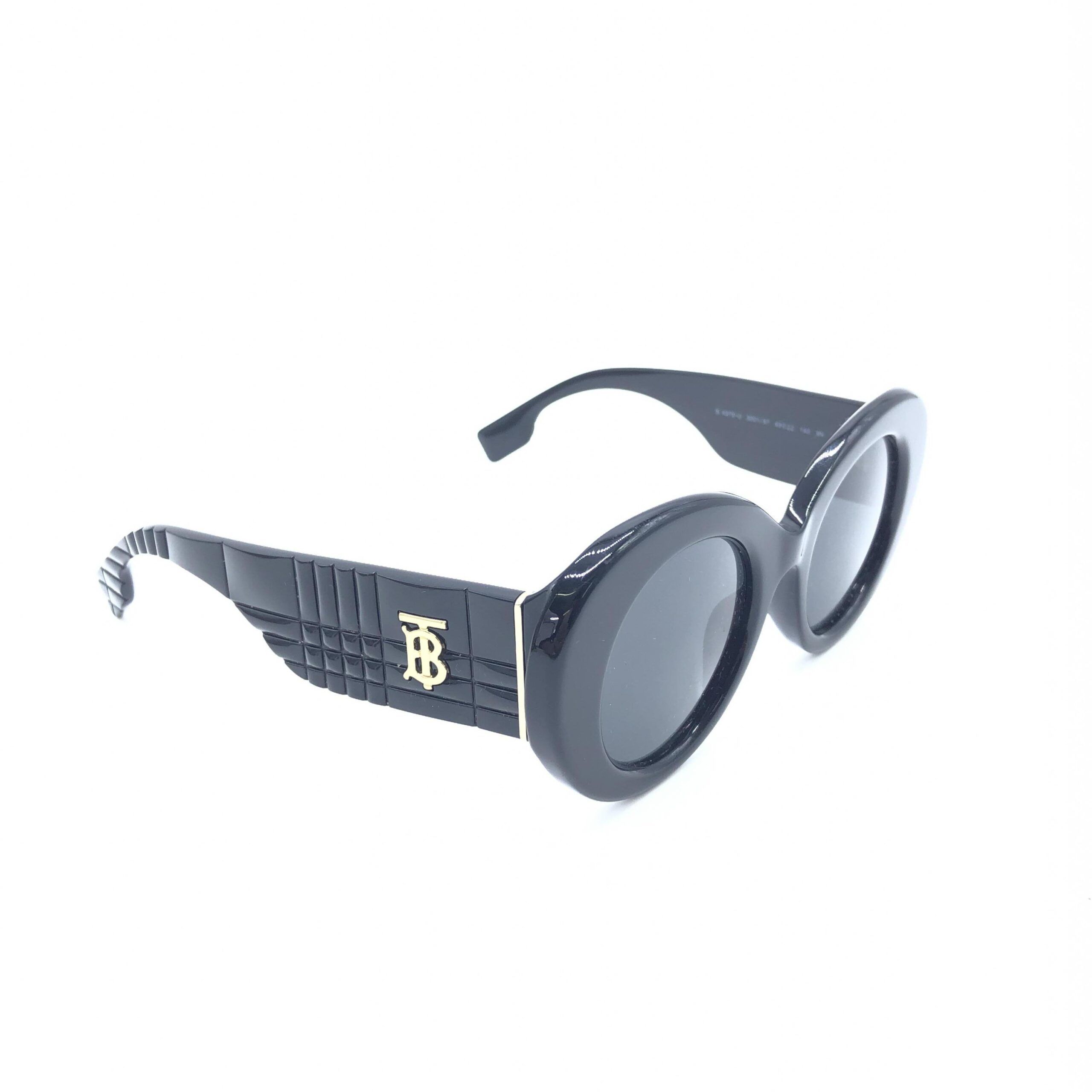 Oversized Round Women's Sunglasses (Pre-Owned) - Burberry - Modalova