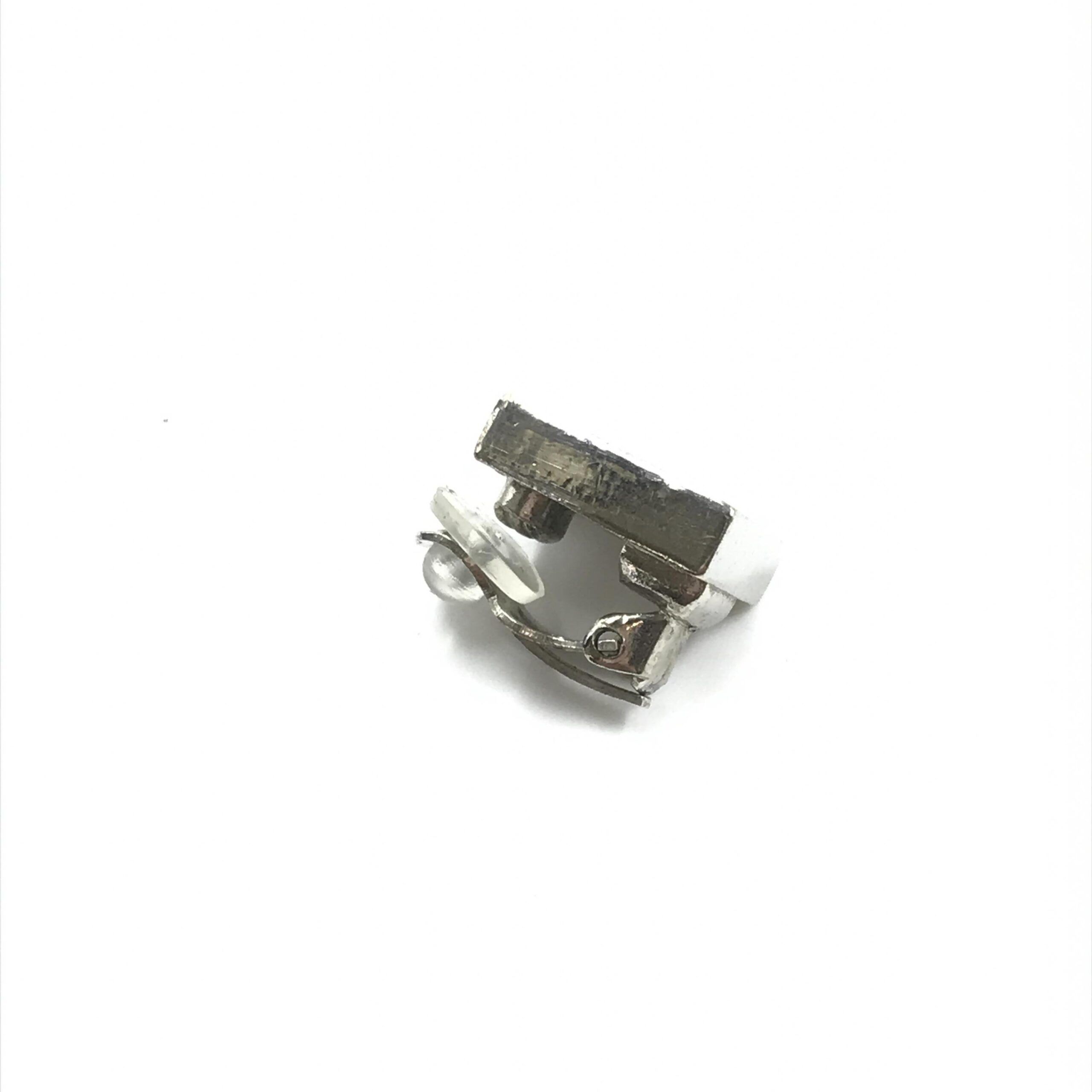 Coco Mark Earrings Women's Black//Silver (Pre-Owned) - Chanel - Modalova