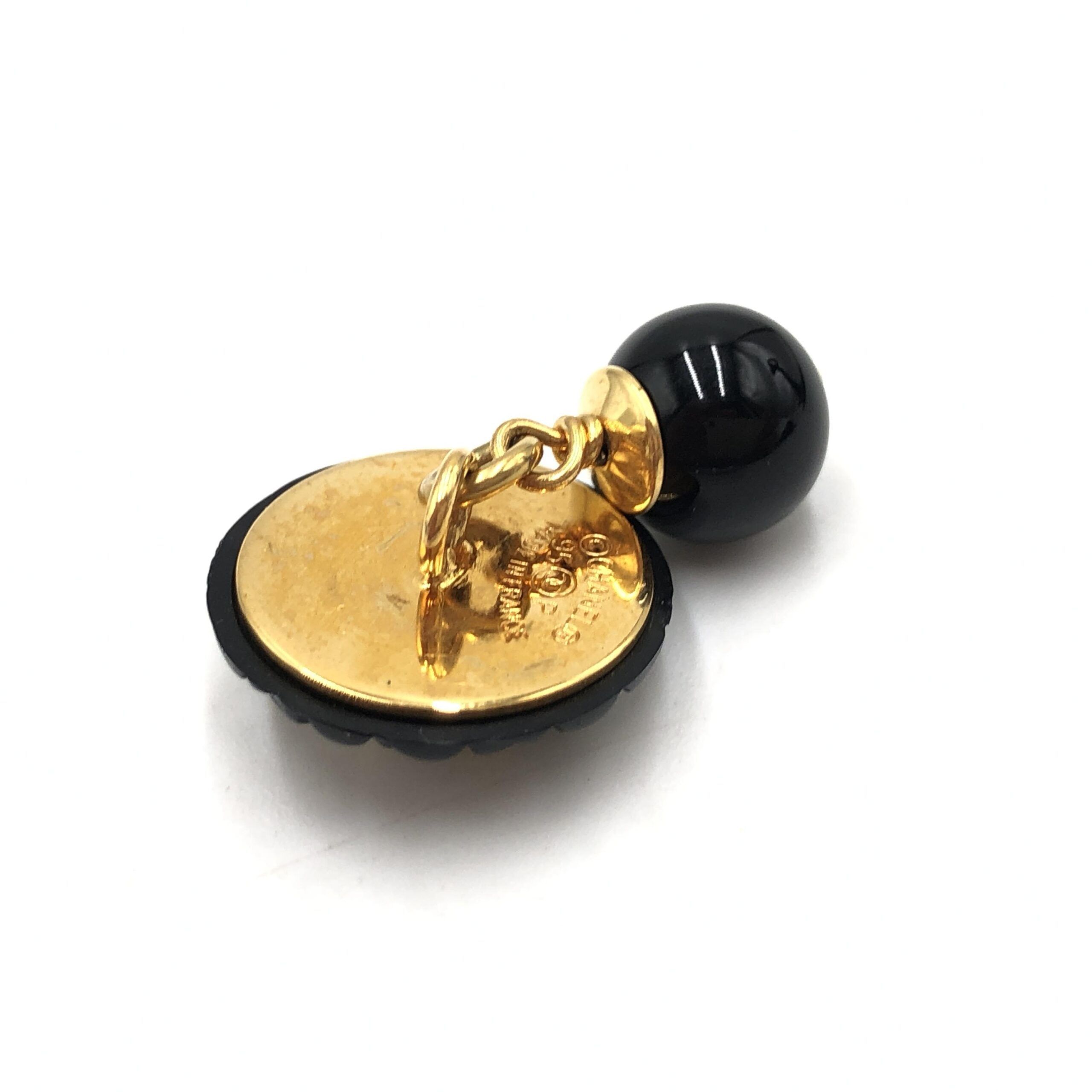 Matelasse Coco Mark Plastic Women's Cufflinks (Pre-Owned) - Chanel - Modalova
