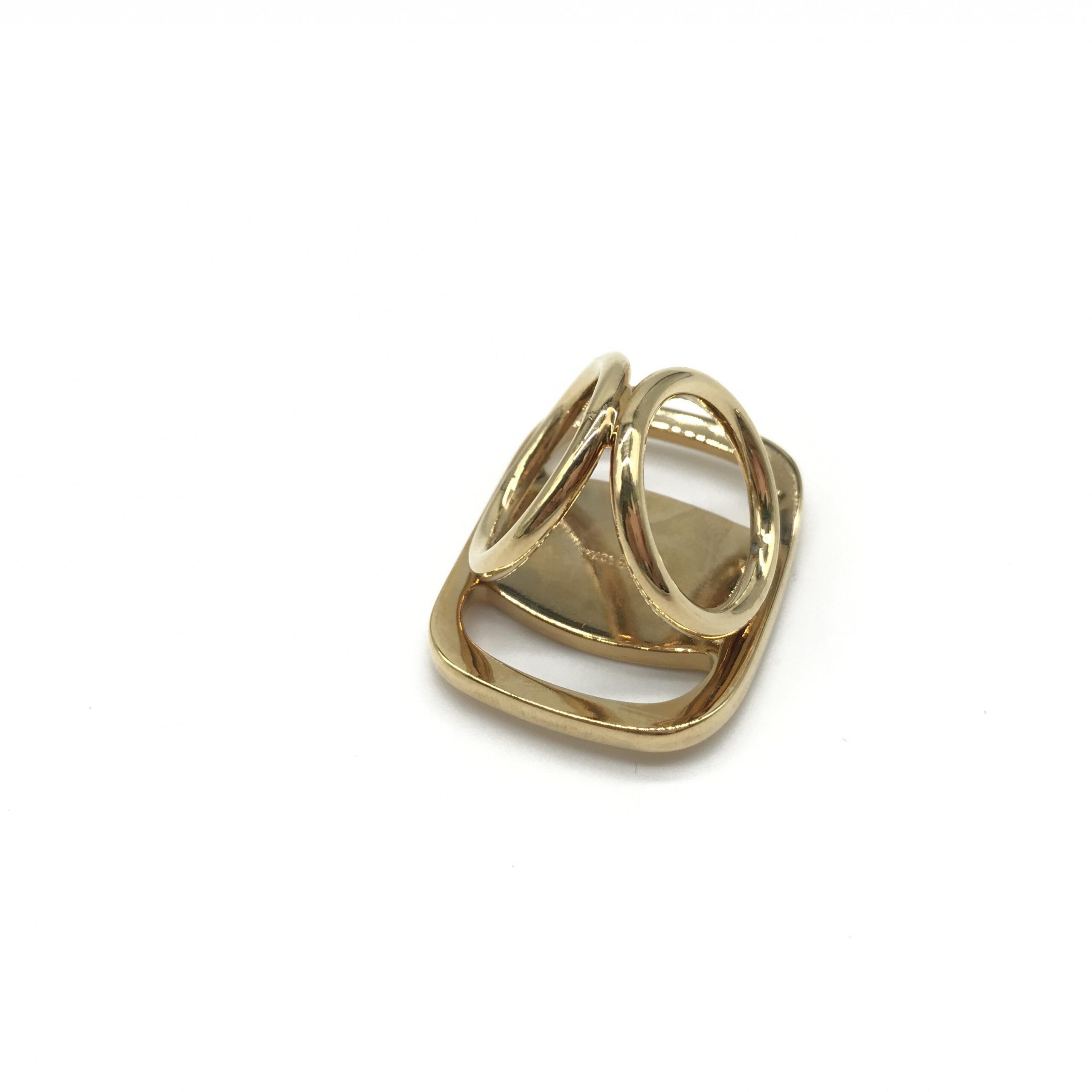 PLEATS PLEASE Designer Scarf Women's Ring (Pre-Owned) - Salvatore Ferragamo - Modalova