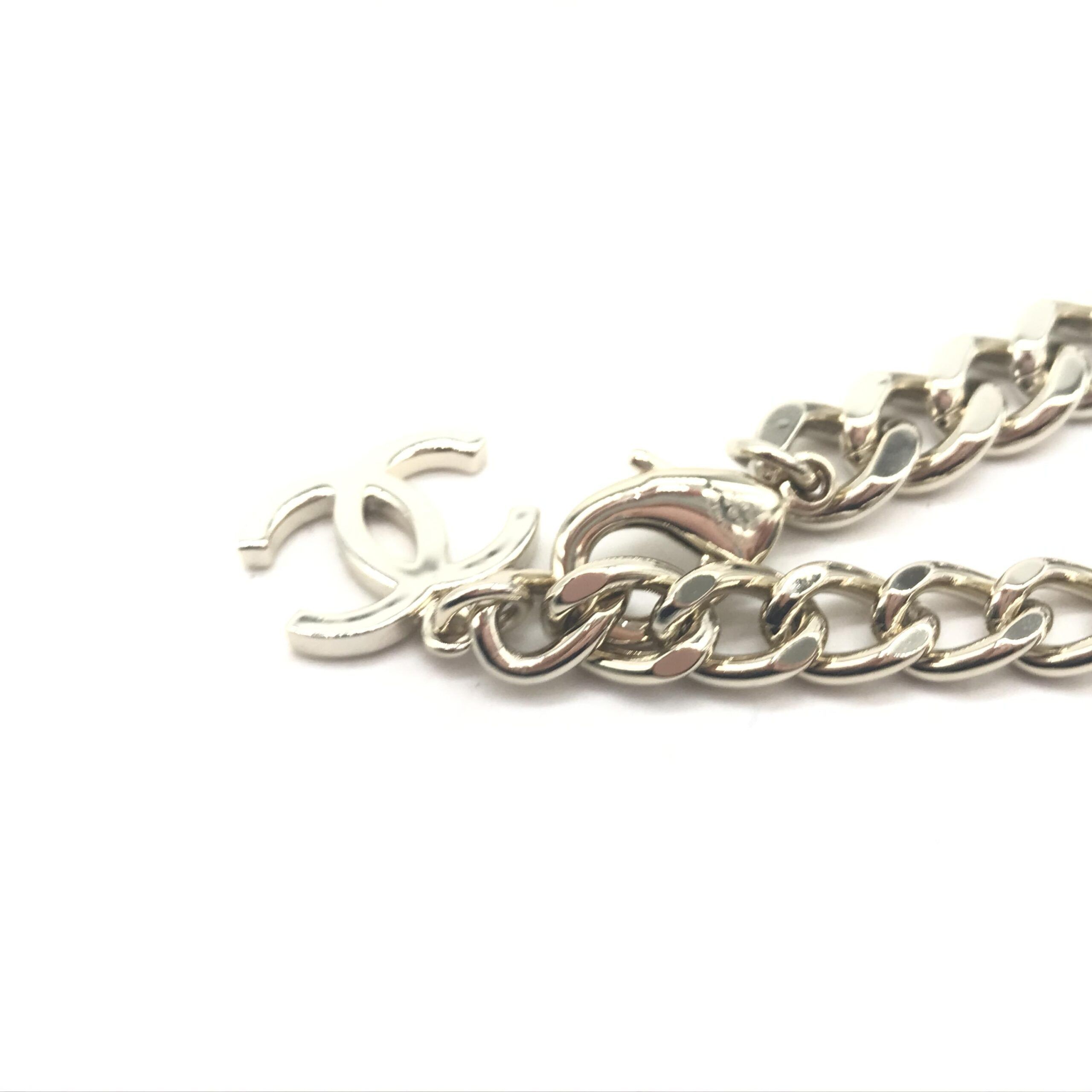 Tone Curb Chain Link Women's Necklace (Pre-Owned) - Chanel - Modalova