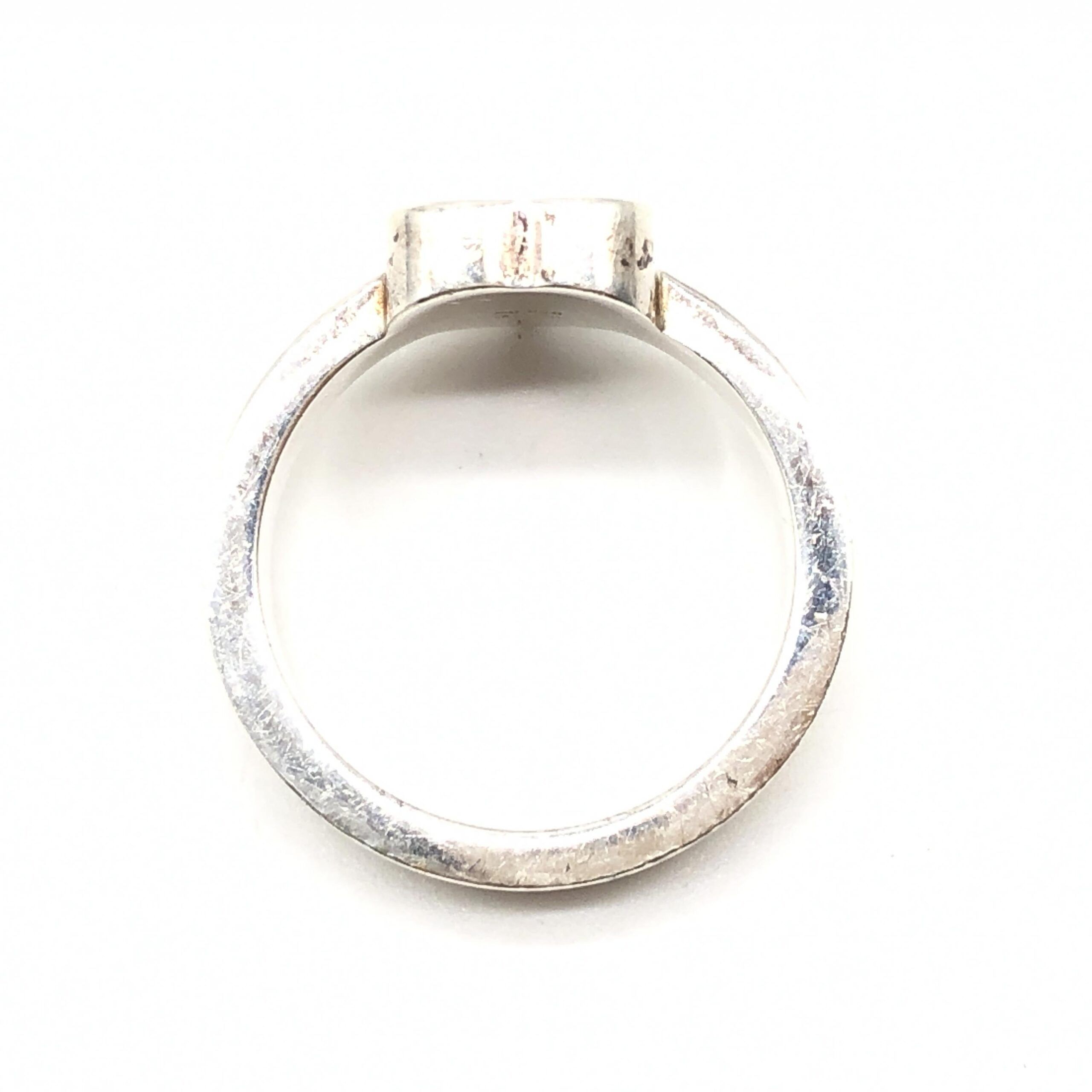 Sterling Heart Trademark Ring, US Size Women's 5.5 (Pre-Owned) - Gucci - Modalova