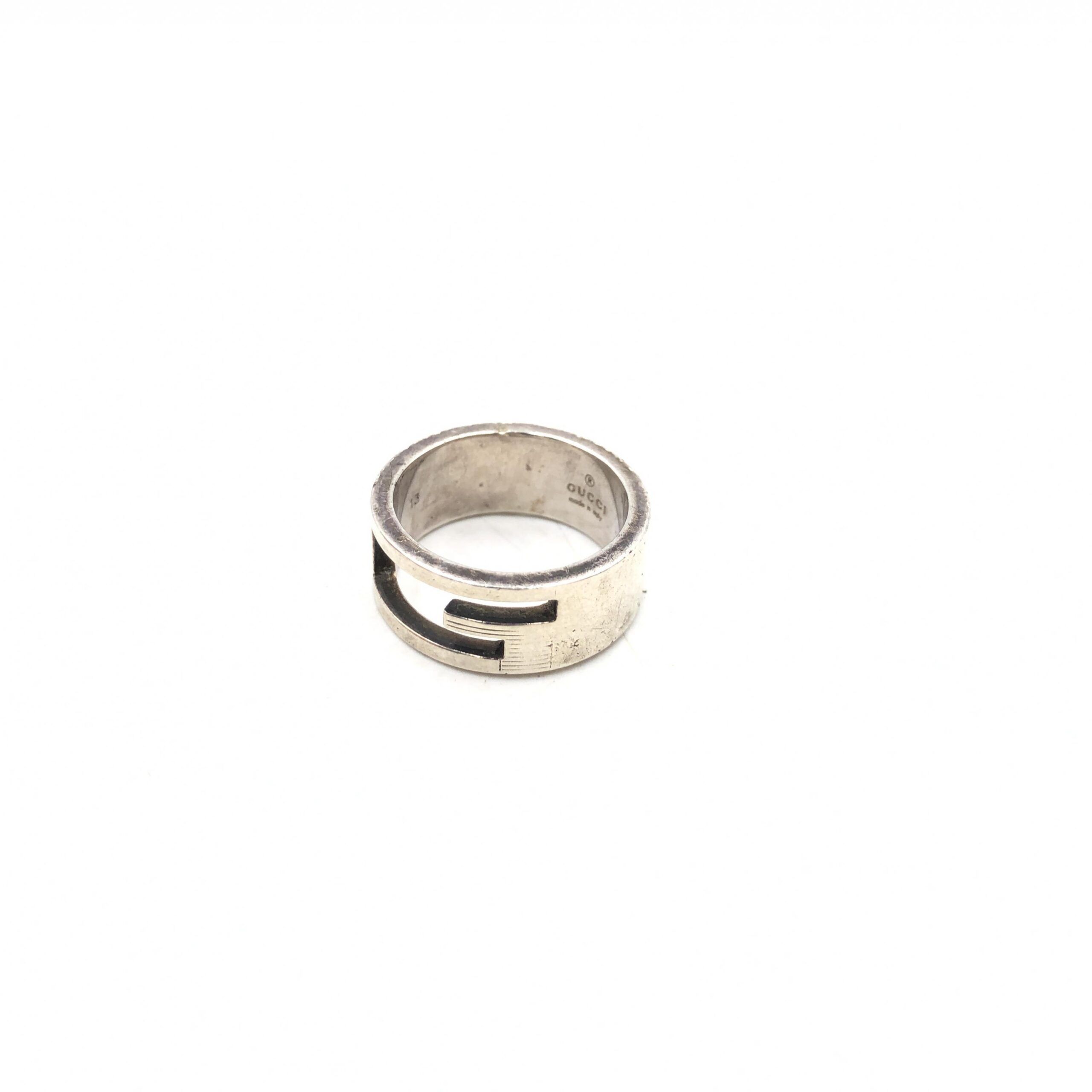 G Logo Women's Ring (Pre-Owned) - Gucci - Modalova
