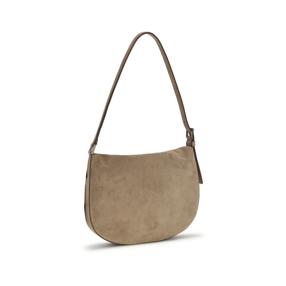 Calf Leather Bos Taurus Shoulder Women's Bag - Savette - Modalova