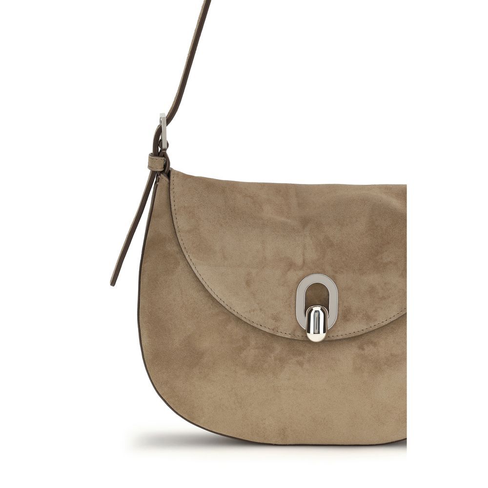 Calf Leather Bos Taurus Shoulder Women's Bag - Savette - Modalova