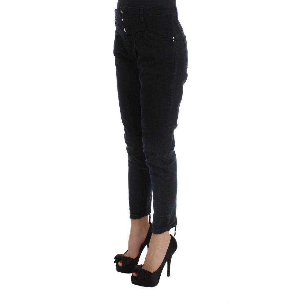 Cotton Cropped Women's Jeans - Costume National - Modalova