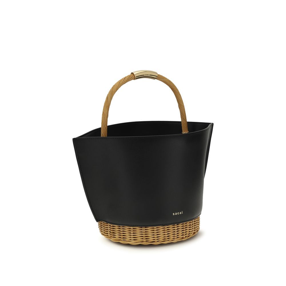 Calf Leather Bos Taurus Shoulder Women's Bag - Sacai - Modalova