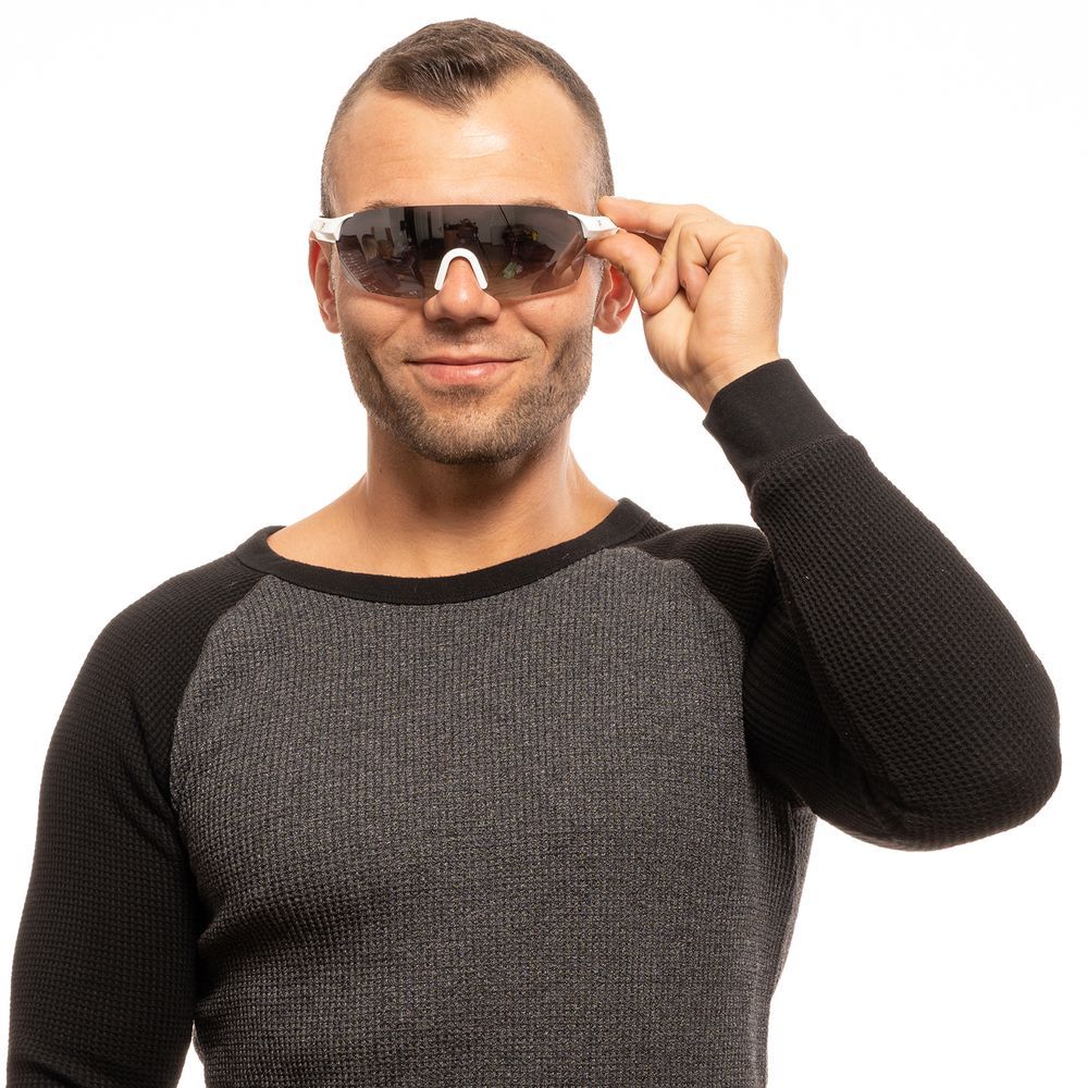 Fila White Plastic Men's Sunglasses - Fila - Modalova