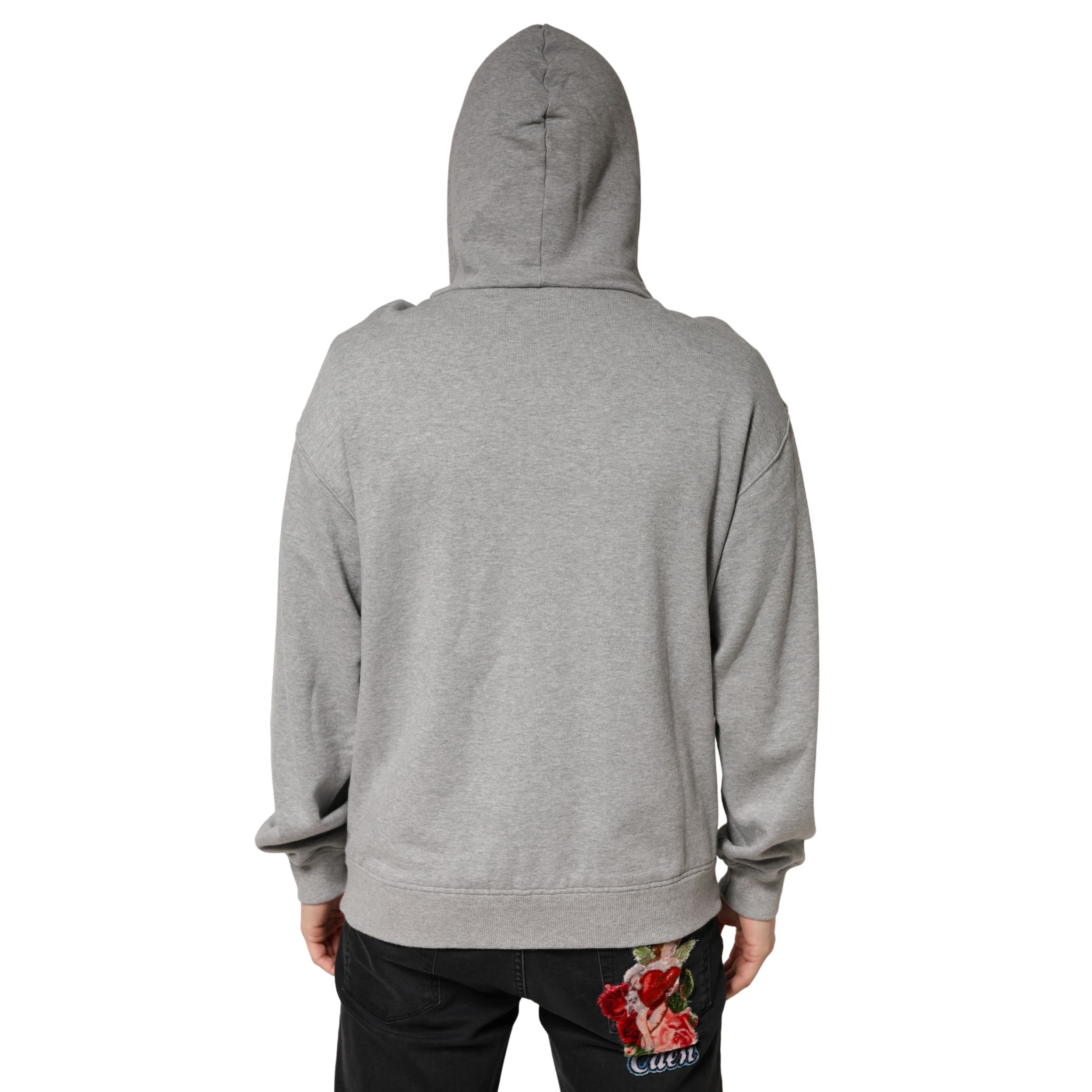 Cotton Hooded Sweatshirt Men's Sweater - Dolce & Gabbana - Modalova