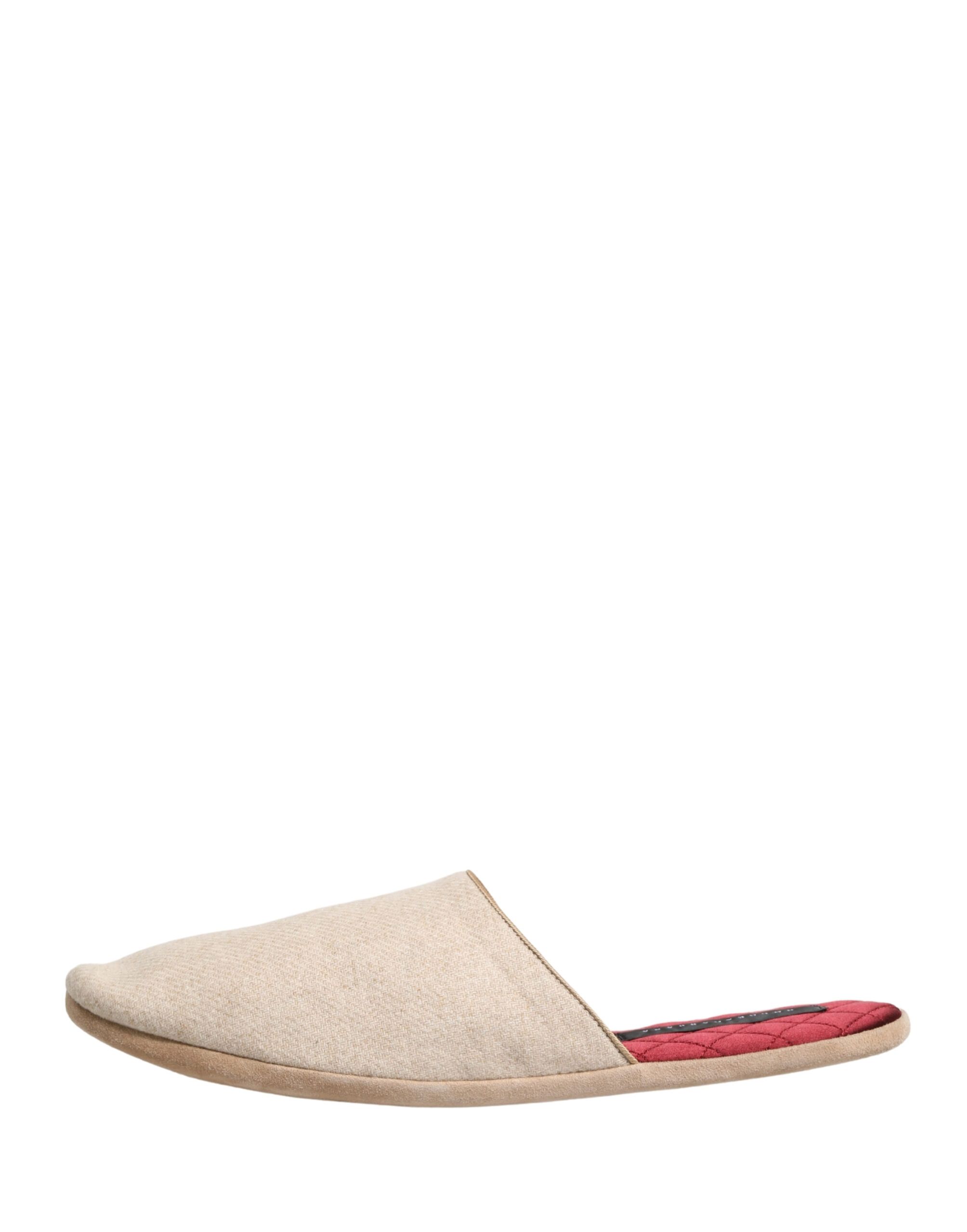 Shetland Wool Red Quilted Slippers Men's Shoes - Dolce & Gabbana - Modalova
