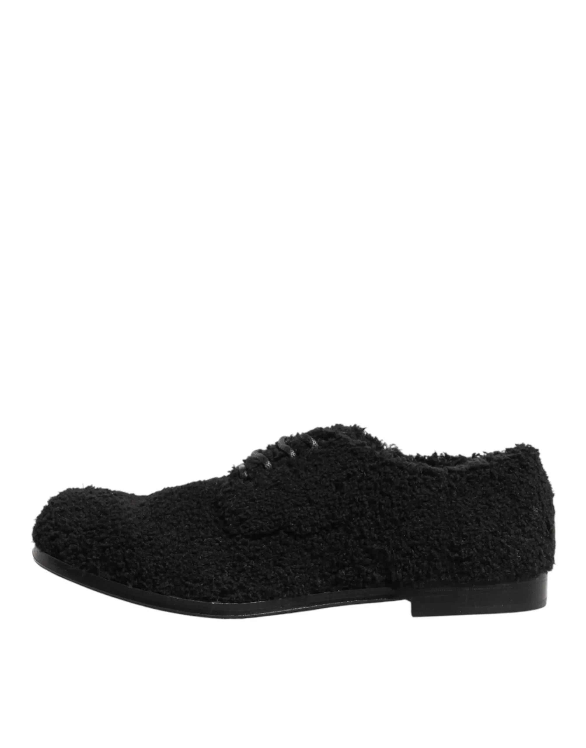 Men Riccio Shearling Dress Derby Men's Shoes - Dolce & Gabbana - Modalova