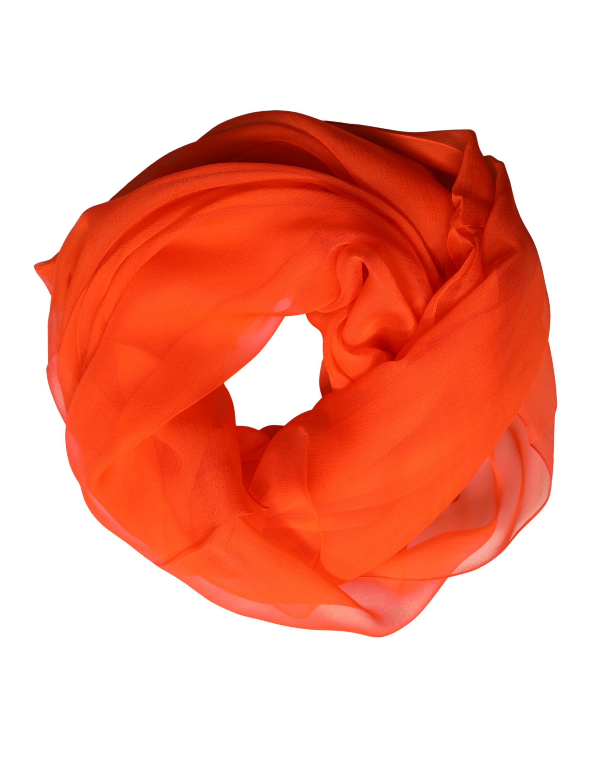 Floral Silk Fringed Neck Shaw Men's Scarf - Dolce & Gabbana - Modalova
