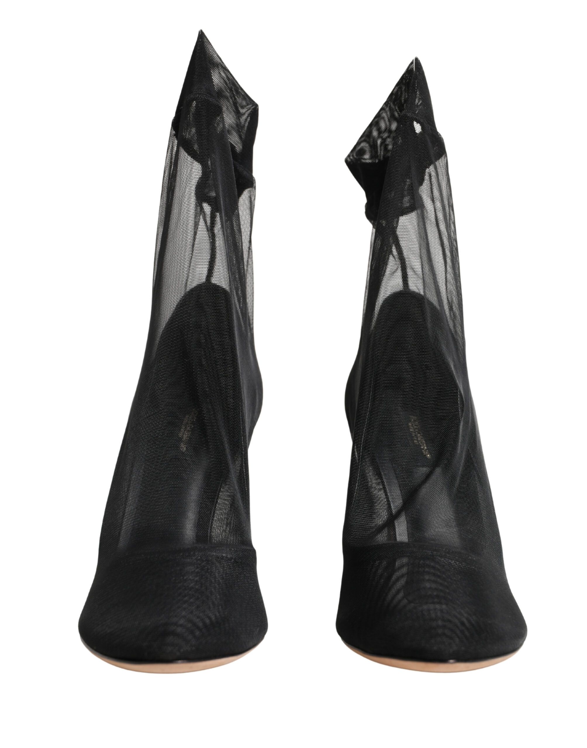 Nylon Stretch Mesh Sock Boots Women's Shoes (Pre-Owned) - Dolce & Gabbana - Modalova