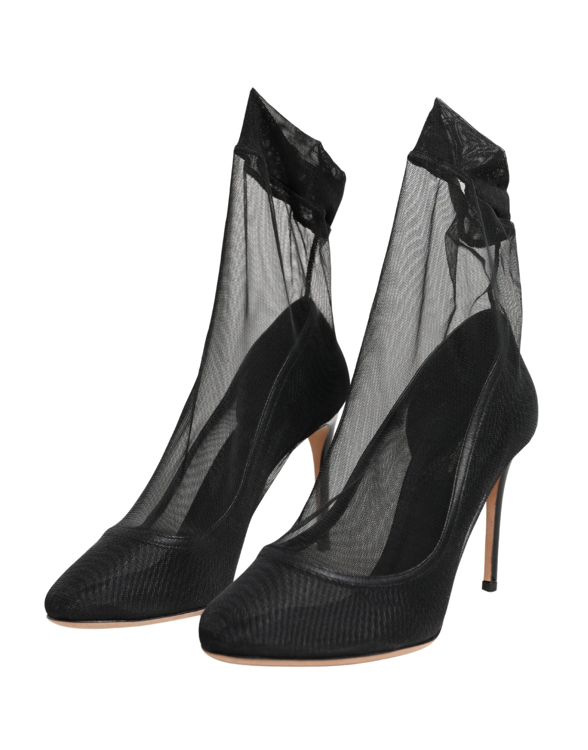 Nylon Stretch Mesh Sock Boots Women's Shoes (Pre-Owned) - Dolce & Gabbana - Modalova