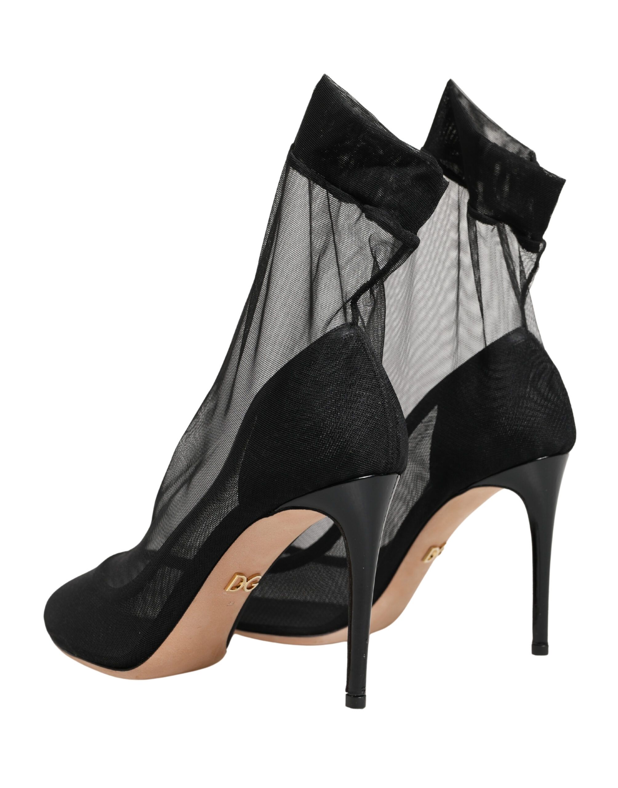 Nylon Stretch Mesh Sock Boots Women's Shoes (Pre-Owned) - Dolce & Gabbana - Modalova