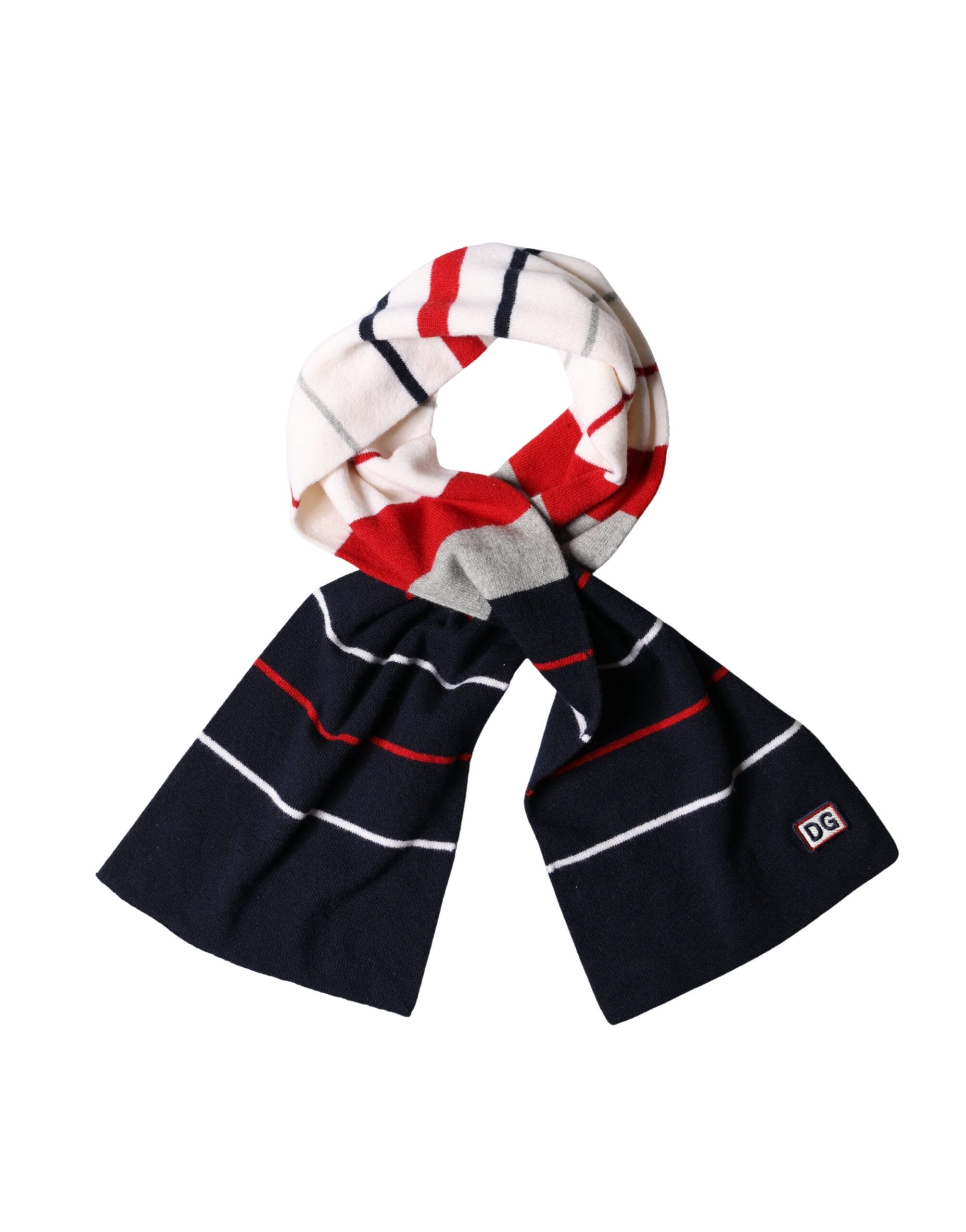 Stripes Shawl Neck Wrap 119cm x 20cm Women's Scarf - Dolce & Gabbana - Modalova