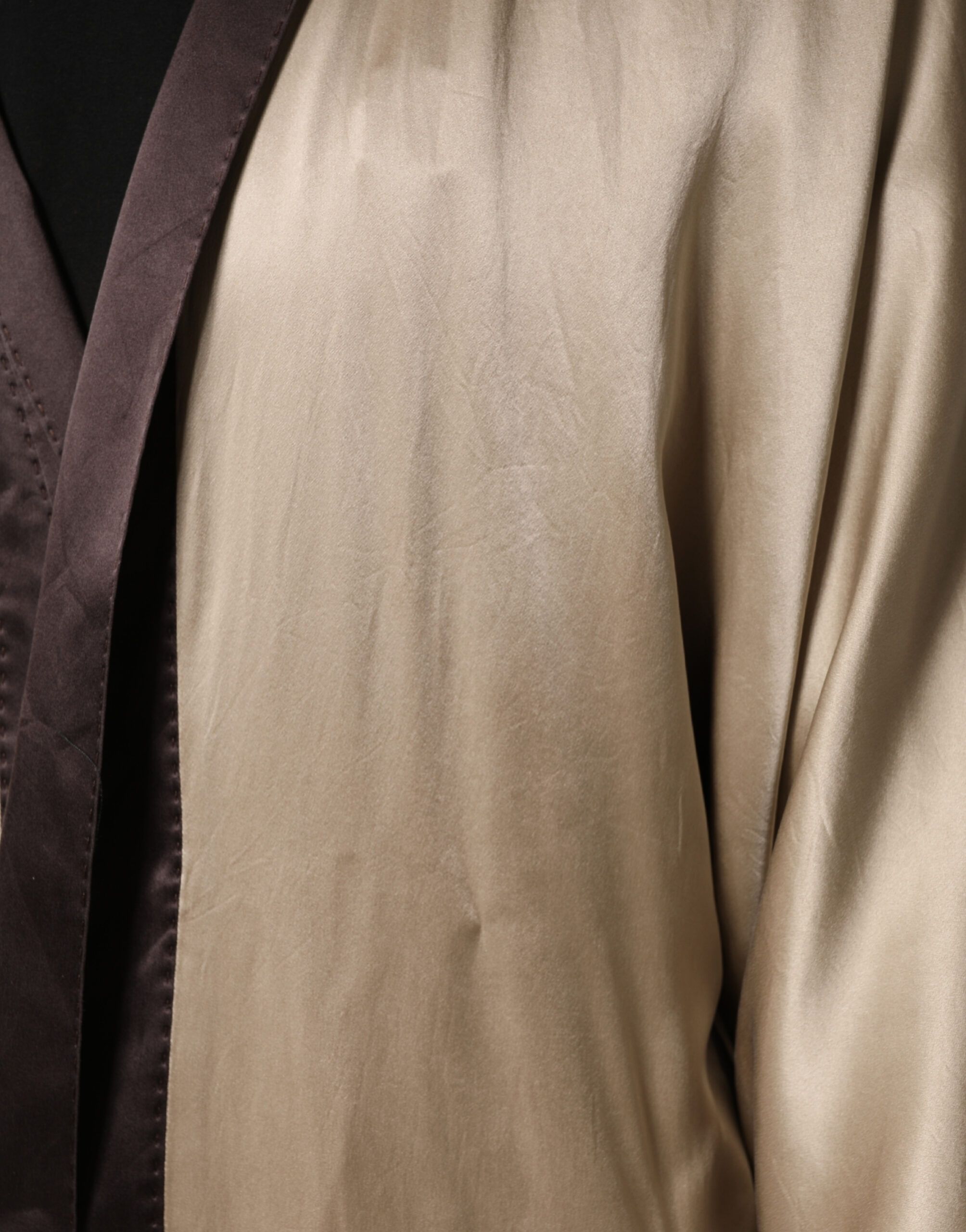 Silk Satin Long Coat Robe Men's Jacket (Pre-Owned) - Dolce & Gabbana - Modalova