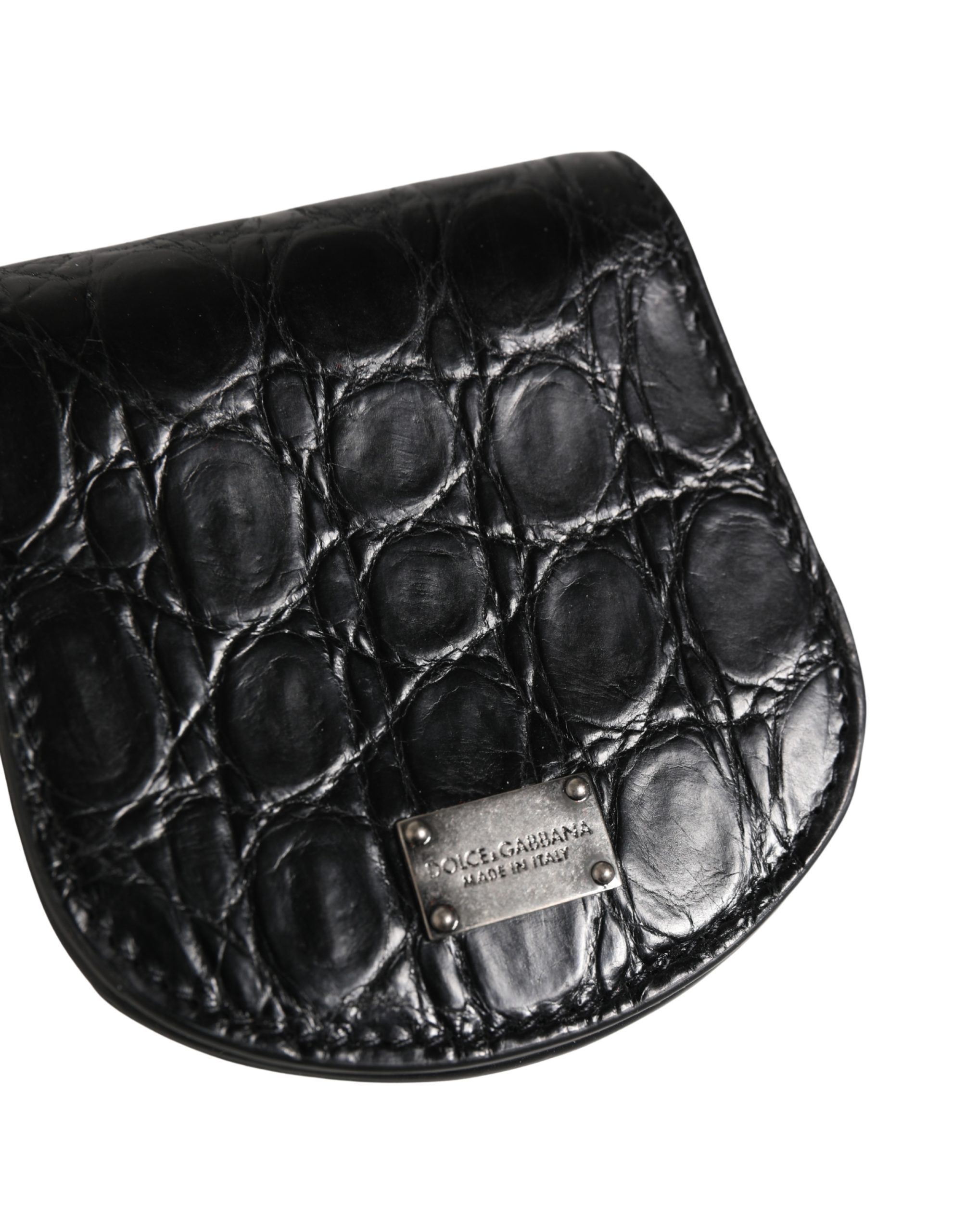 Exotic Skin Condom Case Holder Pocket Men's Wallet - Dolce & Gabbana - Modalova