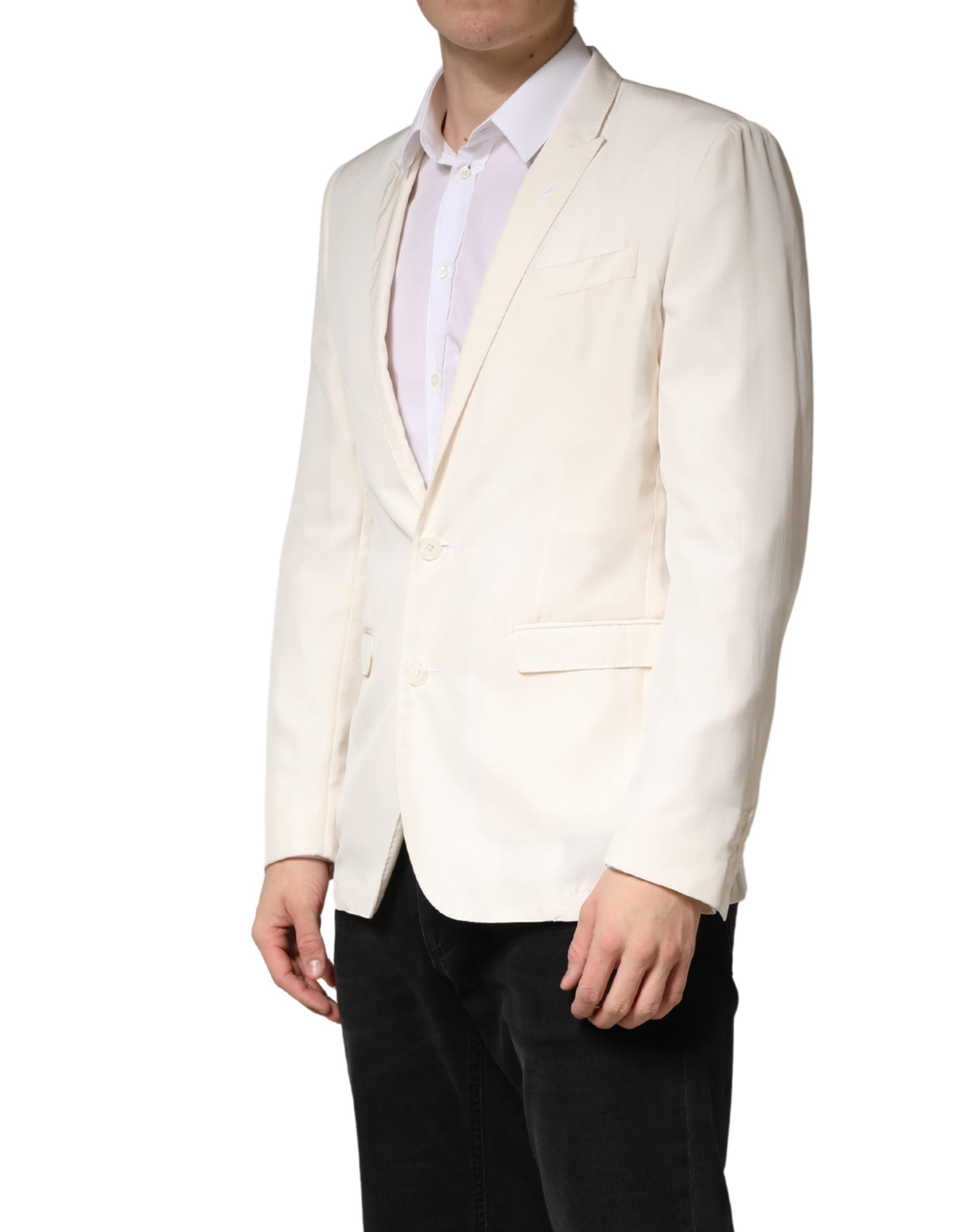 Cotton Single Breasted Jacket Men's Blazer (Pre-Owned) - Dolce & Gabbana - Modalova