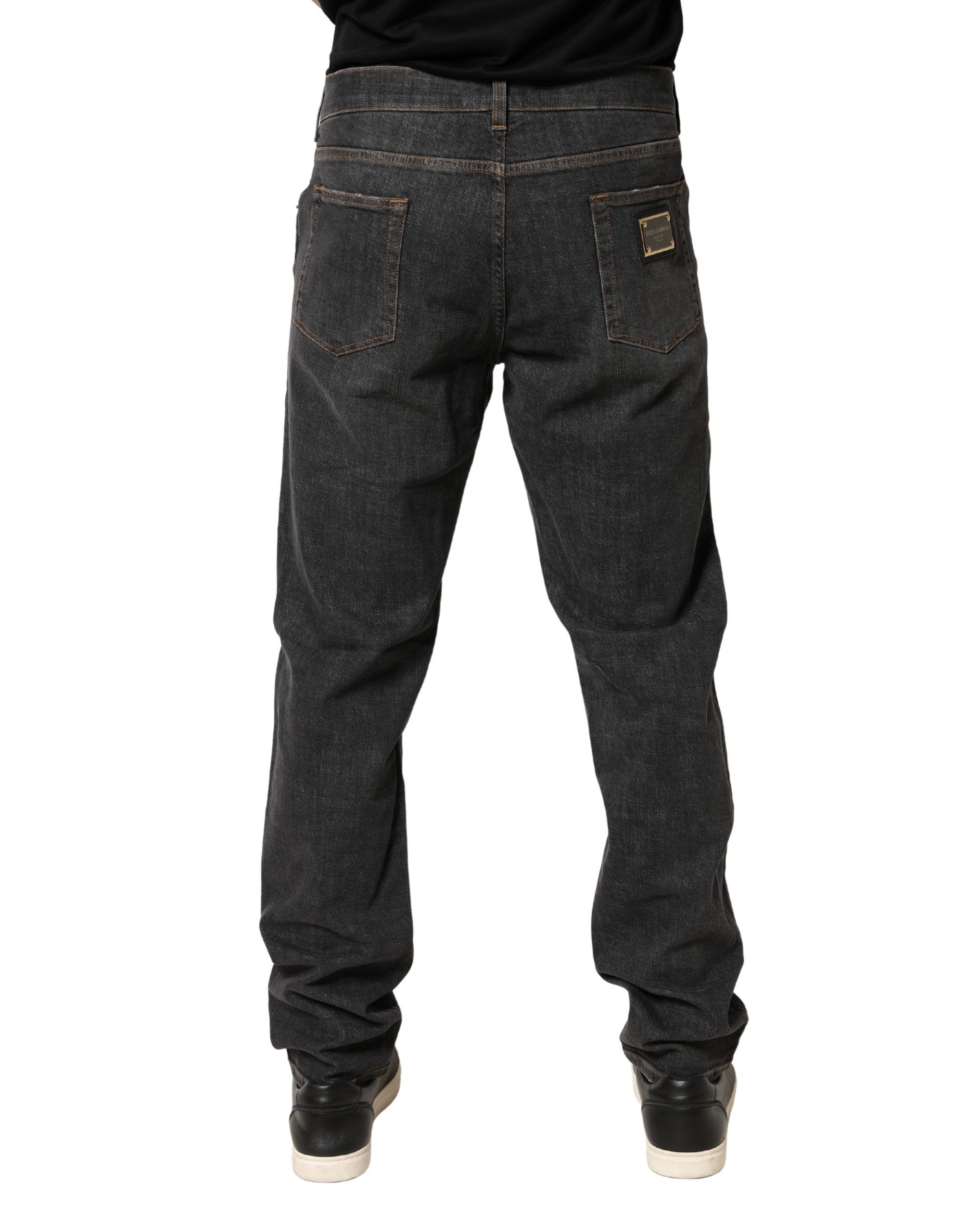 Slim Fit Cotton Men Denim Men's Jeans - Dolce & Gabbana - Modalova