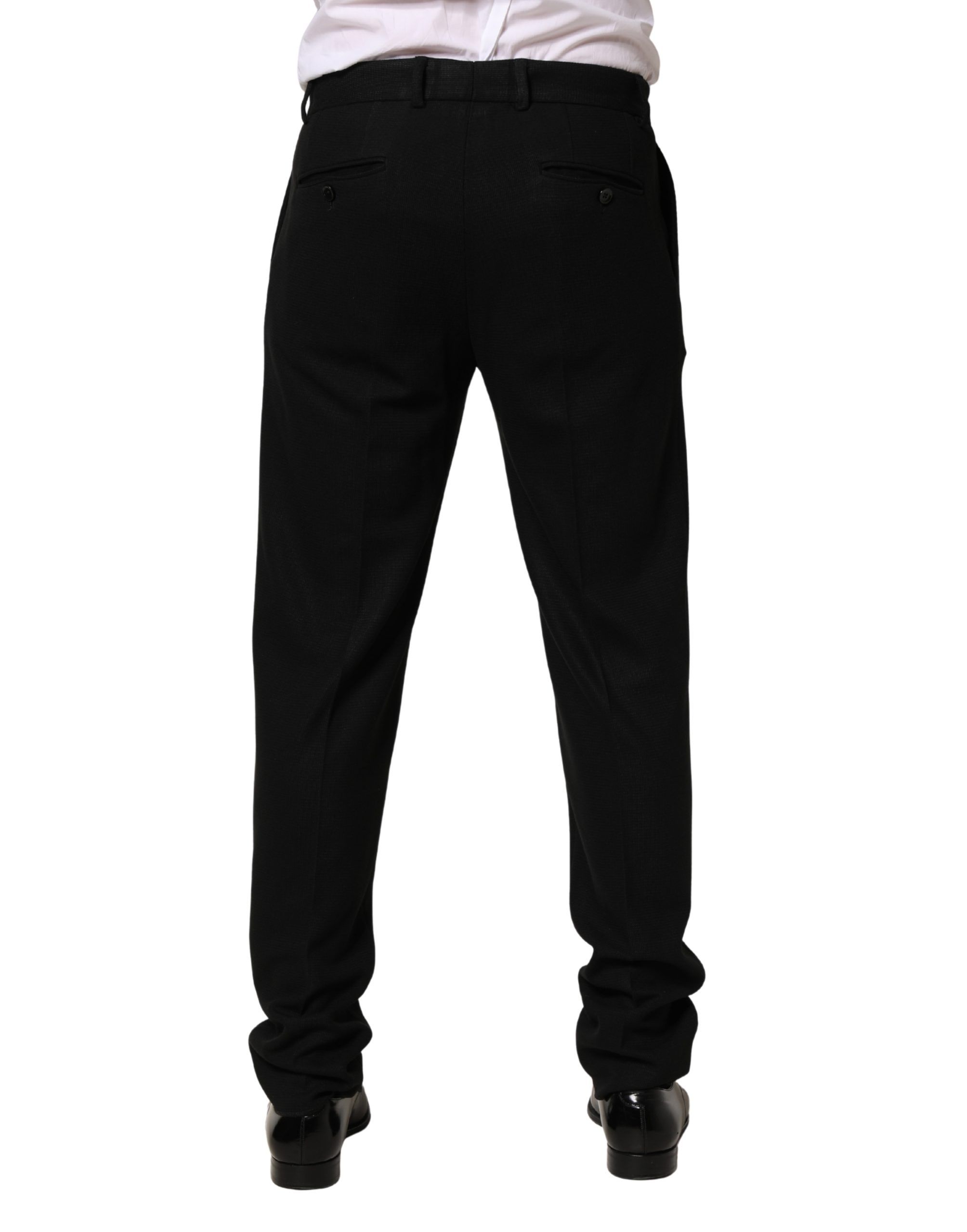 Wool Skinny Men Dress Trouser Men's Pants - Dolce & Gabbana - Modalova