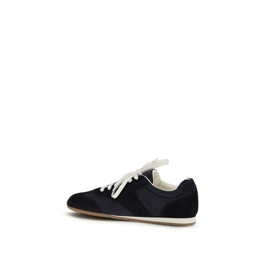 Calf Leather Bos Taurus Athletic Men's Sneakers - Prada - Modalova