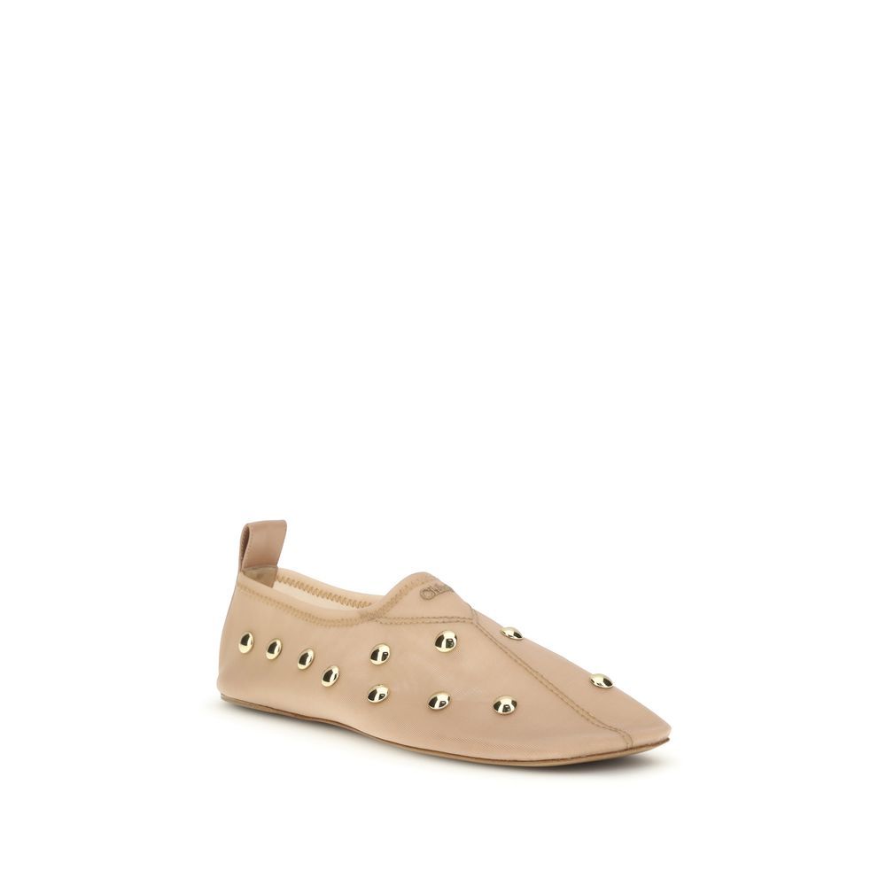 Polyamide Ballet Women's Flats - Chloé - Modalova