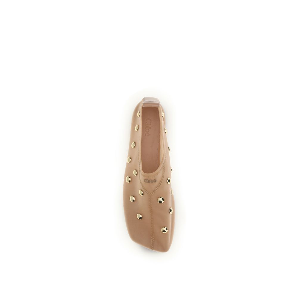 Polyamide Ballet Women's Flats - Chloé - Modalova
