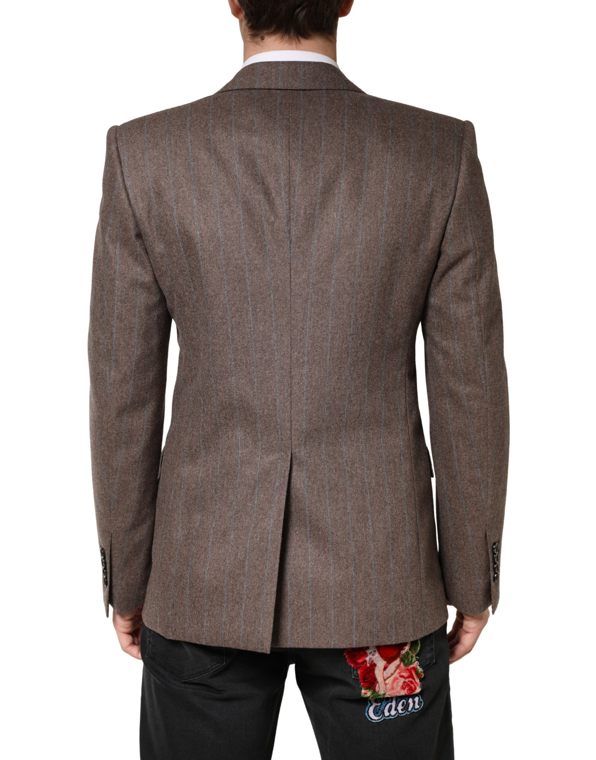 Stripes Single Breasted Men's Blazer - Dolce & Gabbana - Modalova