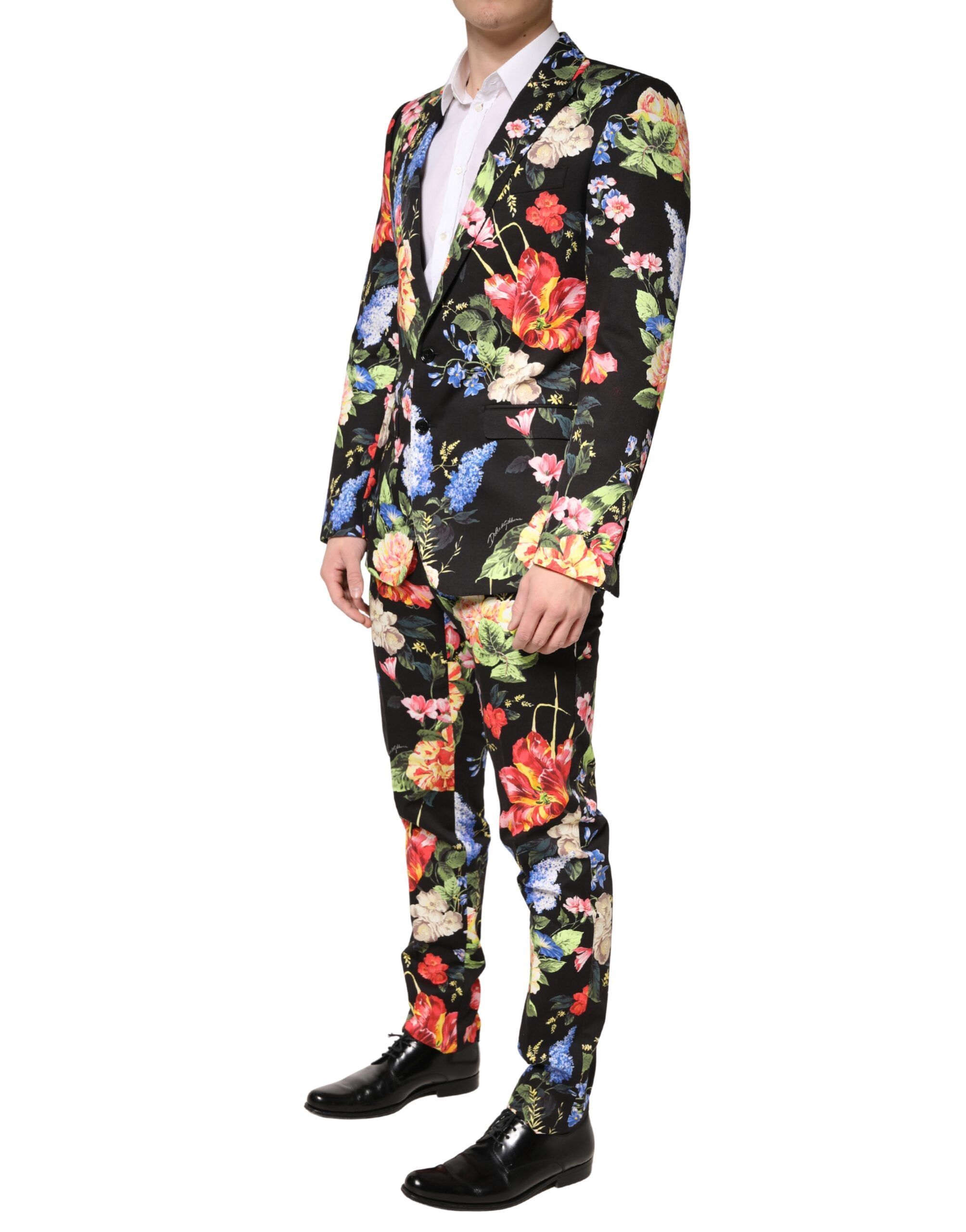 Floral Single Breasted MARTINI 2 Piece Men's Suit - Dolce & Gabbana - Modalova