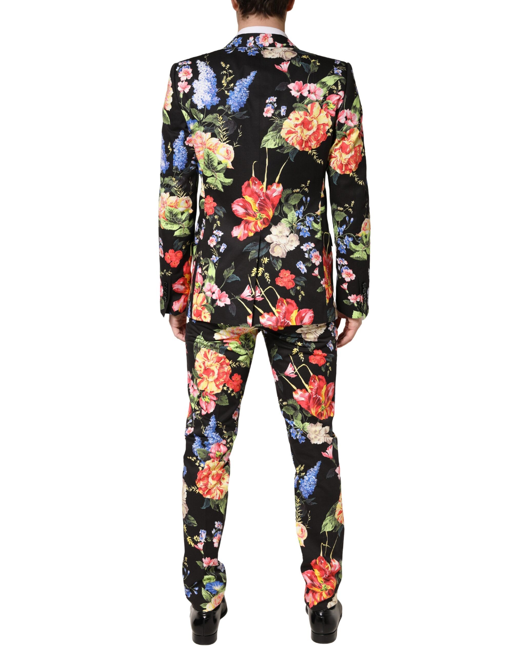 Floral Single Breasted MARTINI 2 Piece Men's Suit - Dolce & Gabbana - Modalova