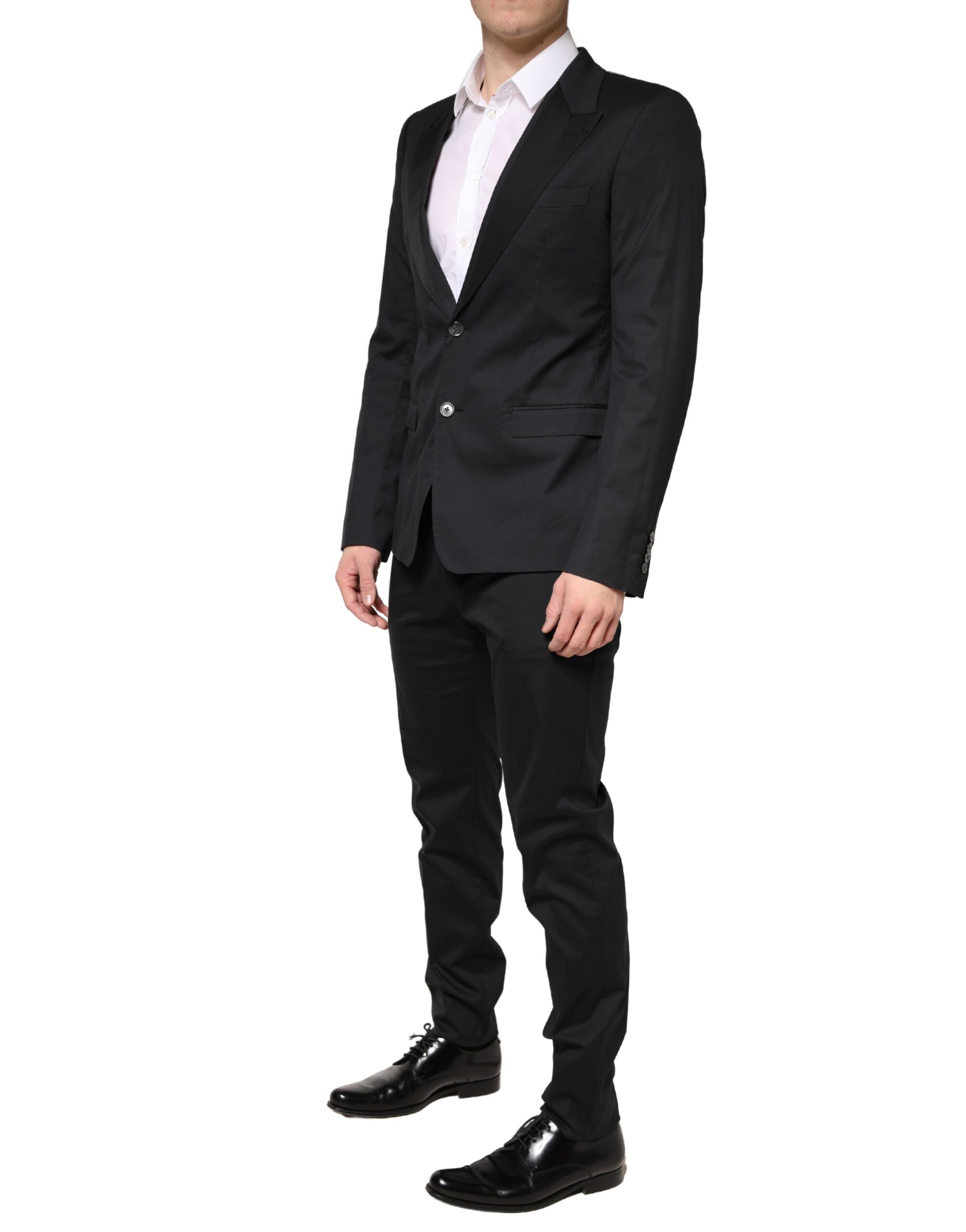 Cotton Single Breasted 2 Piece Men's Suit - Dolce & Gabbana - Modalova