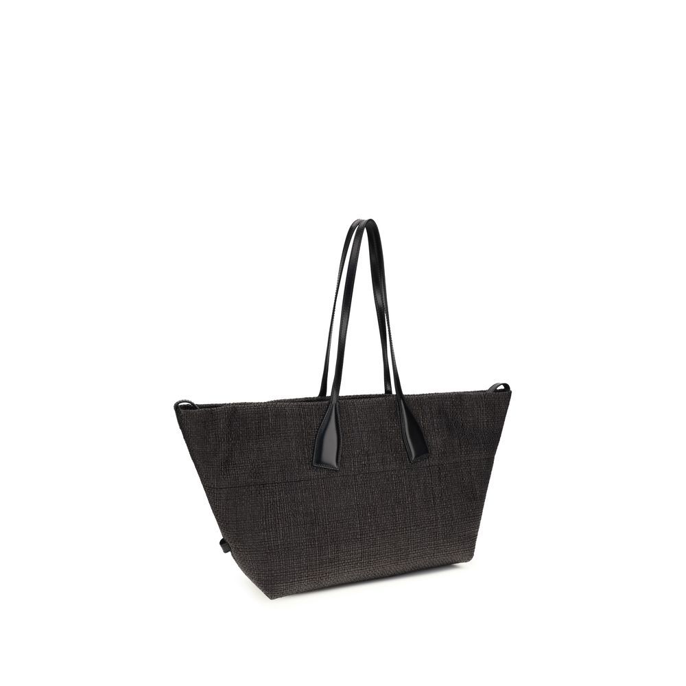 Raffia Shoulder Women's Bag - Balmain - Modalova