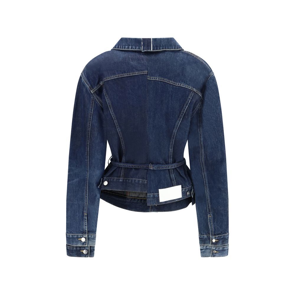 Cotton Denim Women's Jacket - E.L.V. DENIM - Modalova