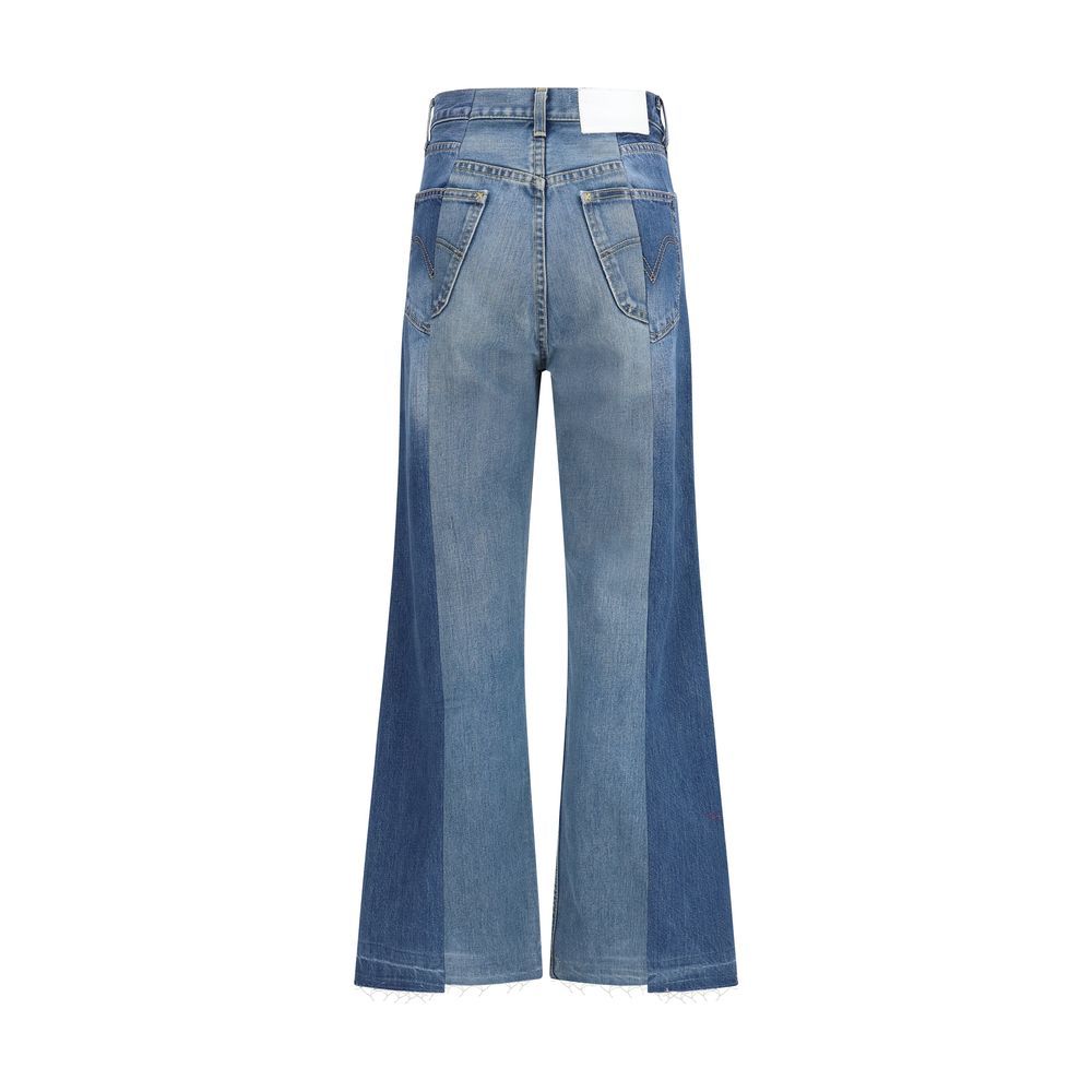 Cotton Flared Women's Jeans - E.L.V. DENIM - Modalova