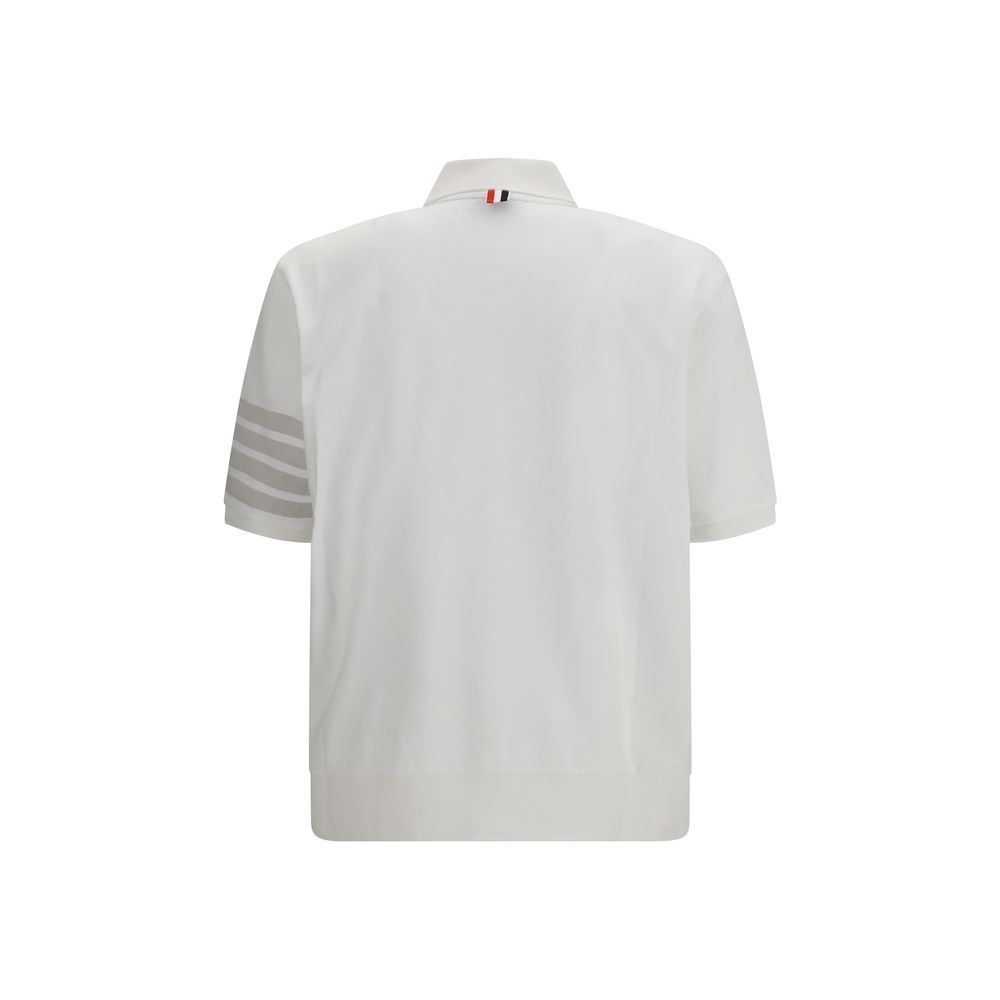 Cotton Polo Men's Shirt - Thom Browne - Modalova