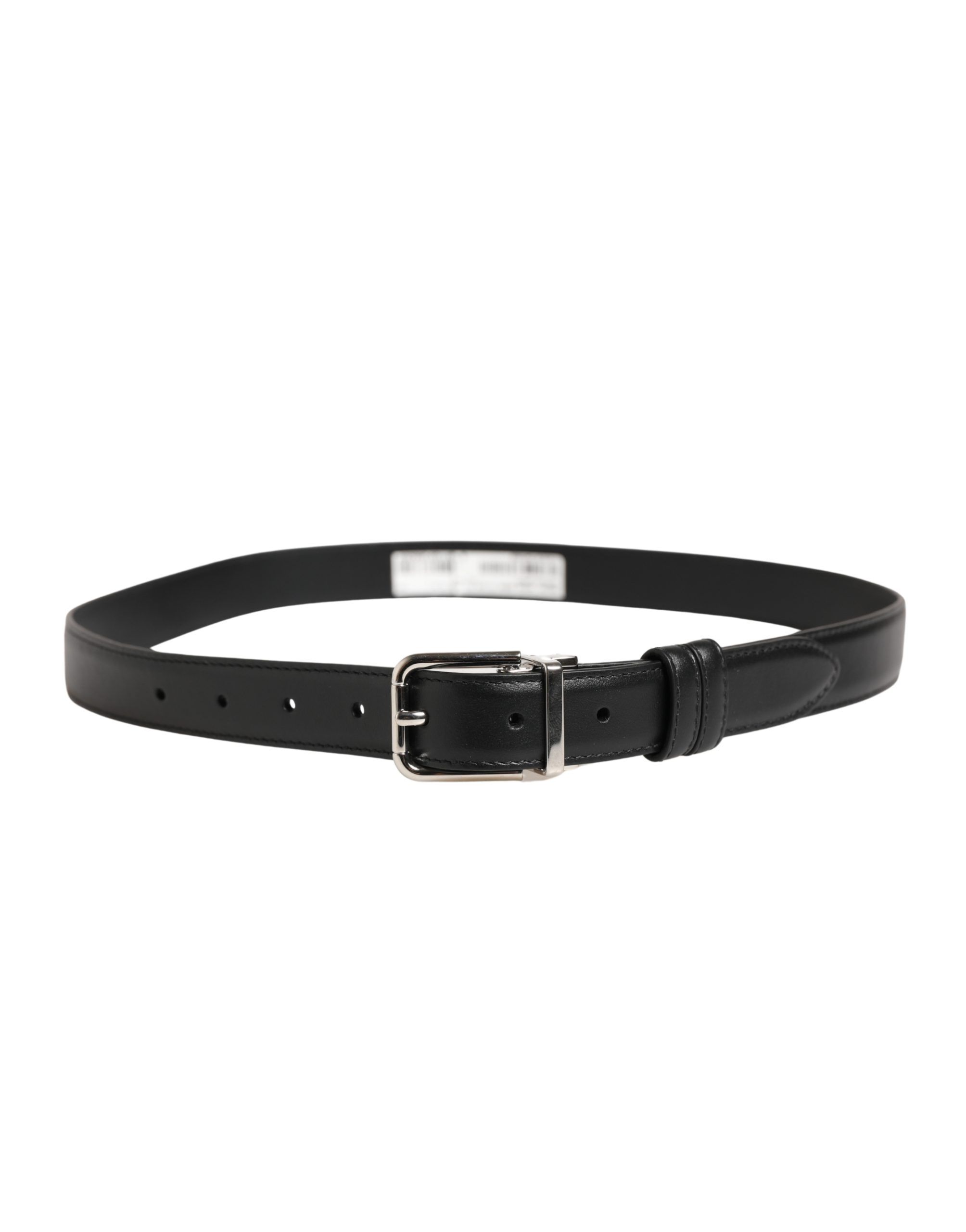 Men Classic Leather Metal Buckle Men's Belt - Dolce & Gabbana - Modalova