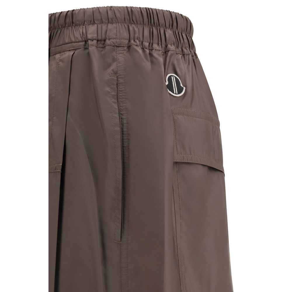 Polyester Bermuda Men's Shorts - Moncler x Rick Owens - Modalova