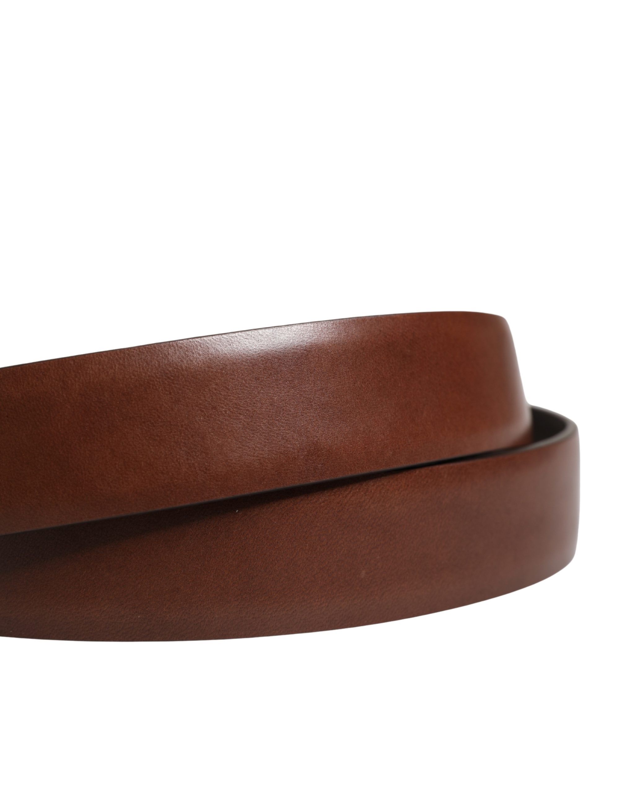 Men Classic Leather Metal Buckle Men's Belt - Dolce & Gabbana - Modalova