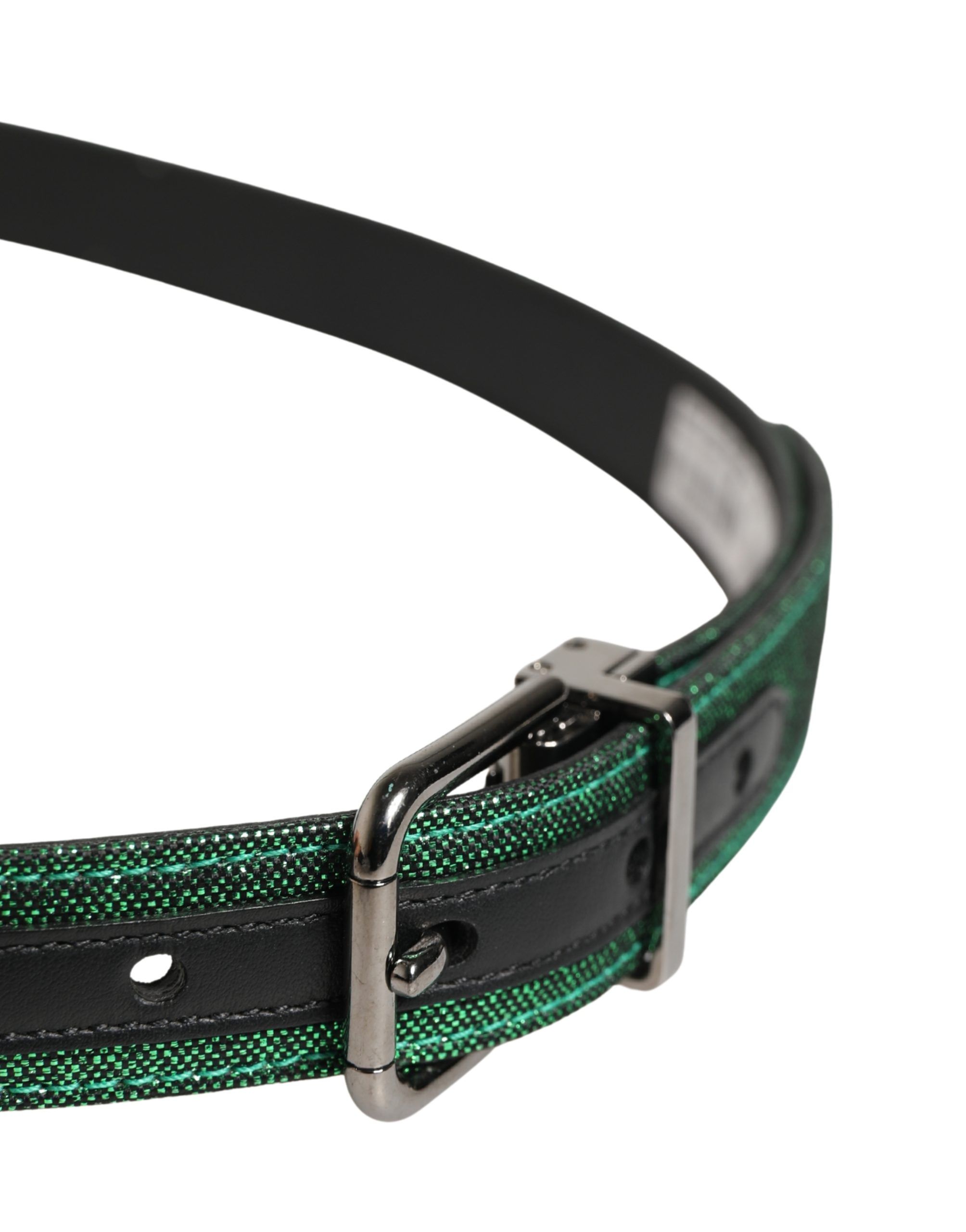 Men Lurex Polyester Metal Buckle Men's Belt - Dolce & Gabbana - Modalova