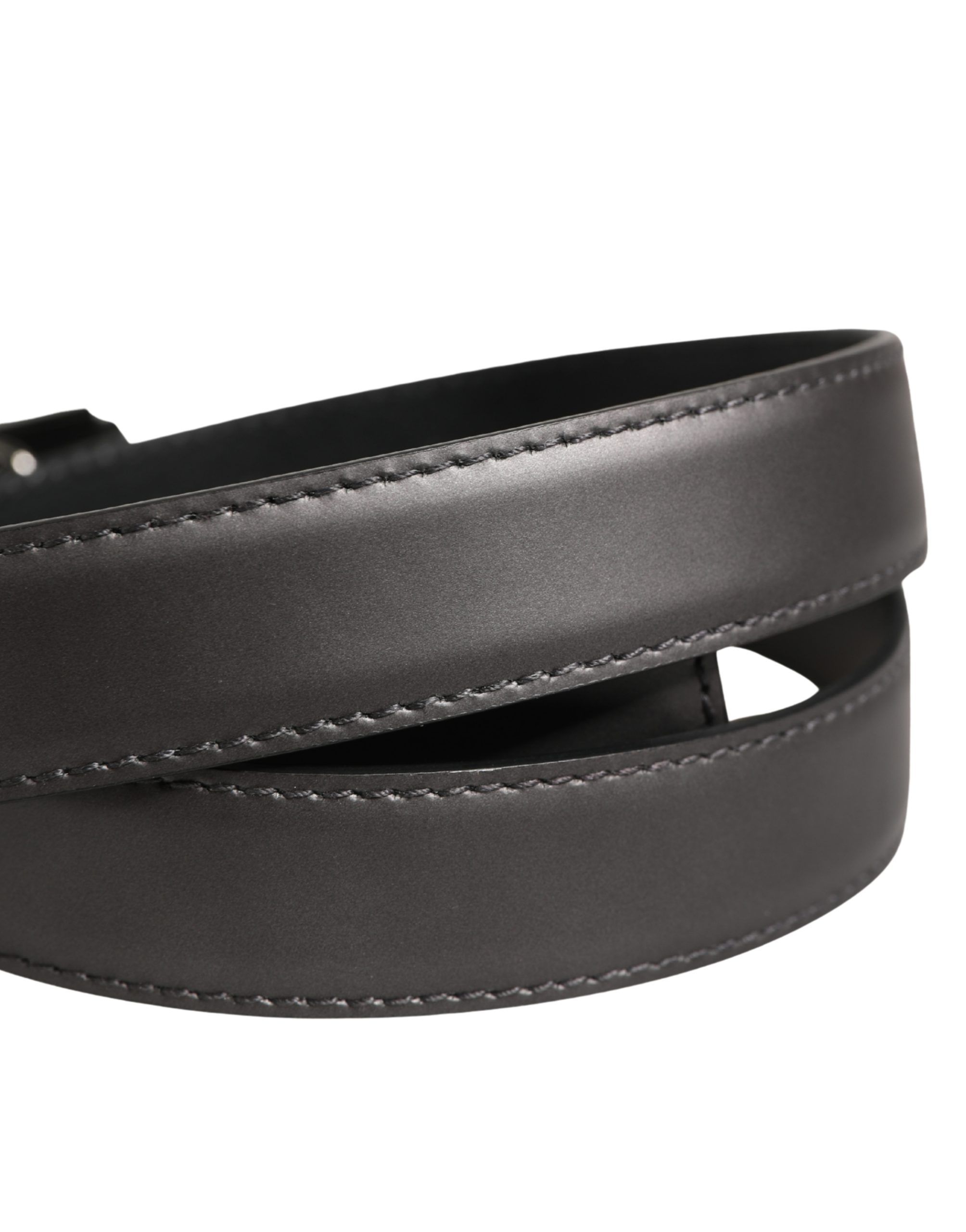 Men Classic Leather Square Buckle Men's Belt - Dolce & Gabbana - Modalova