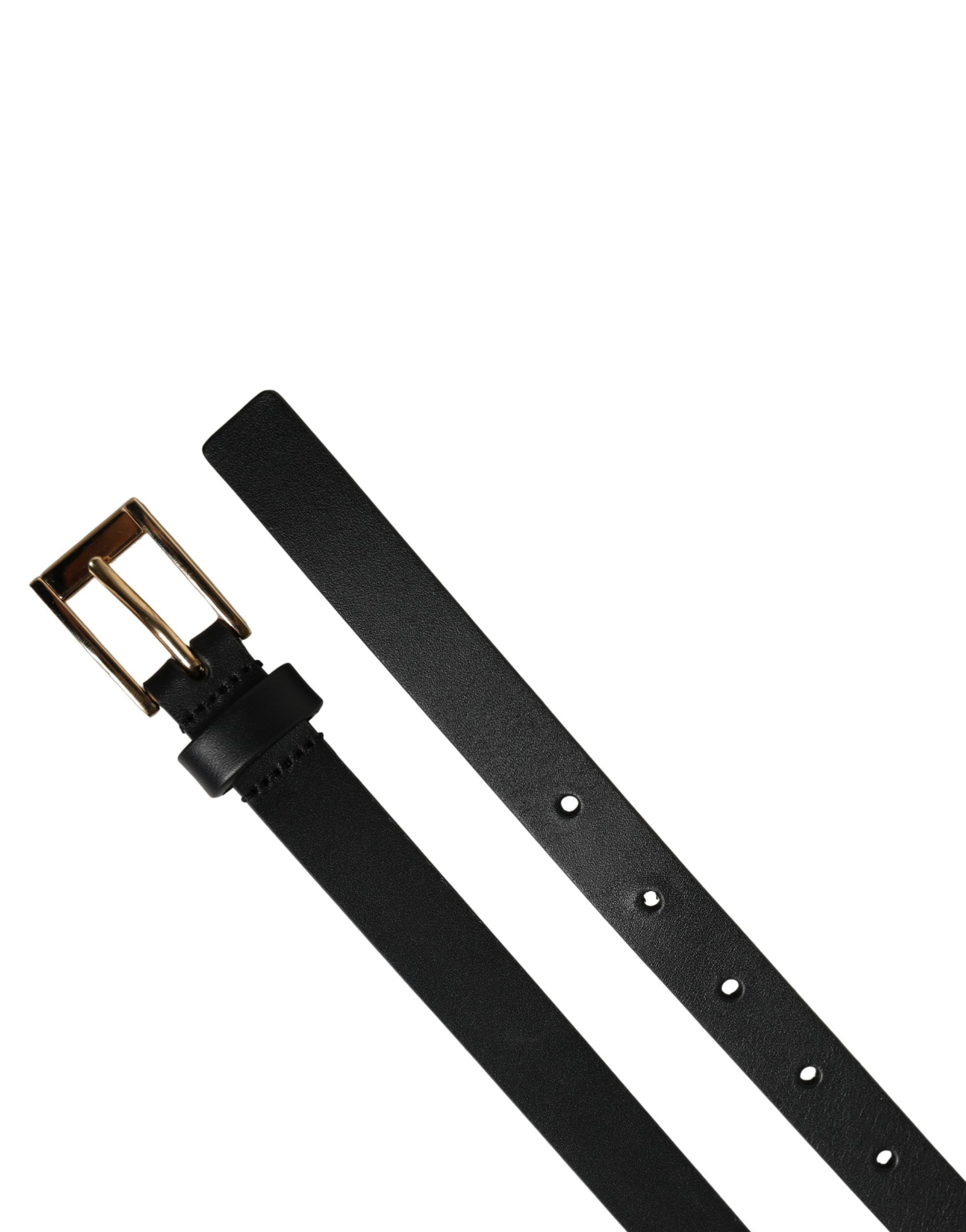 Men Leather Classic Metal Buckle Men's Belt - Dolce & Gabbana - Modalova
