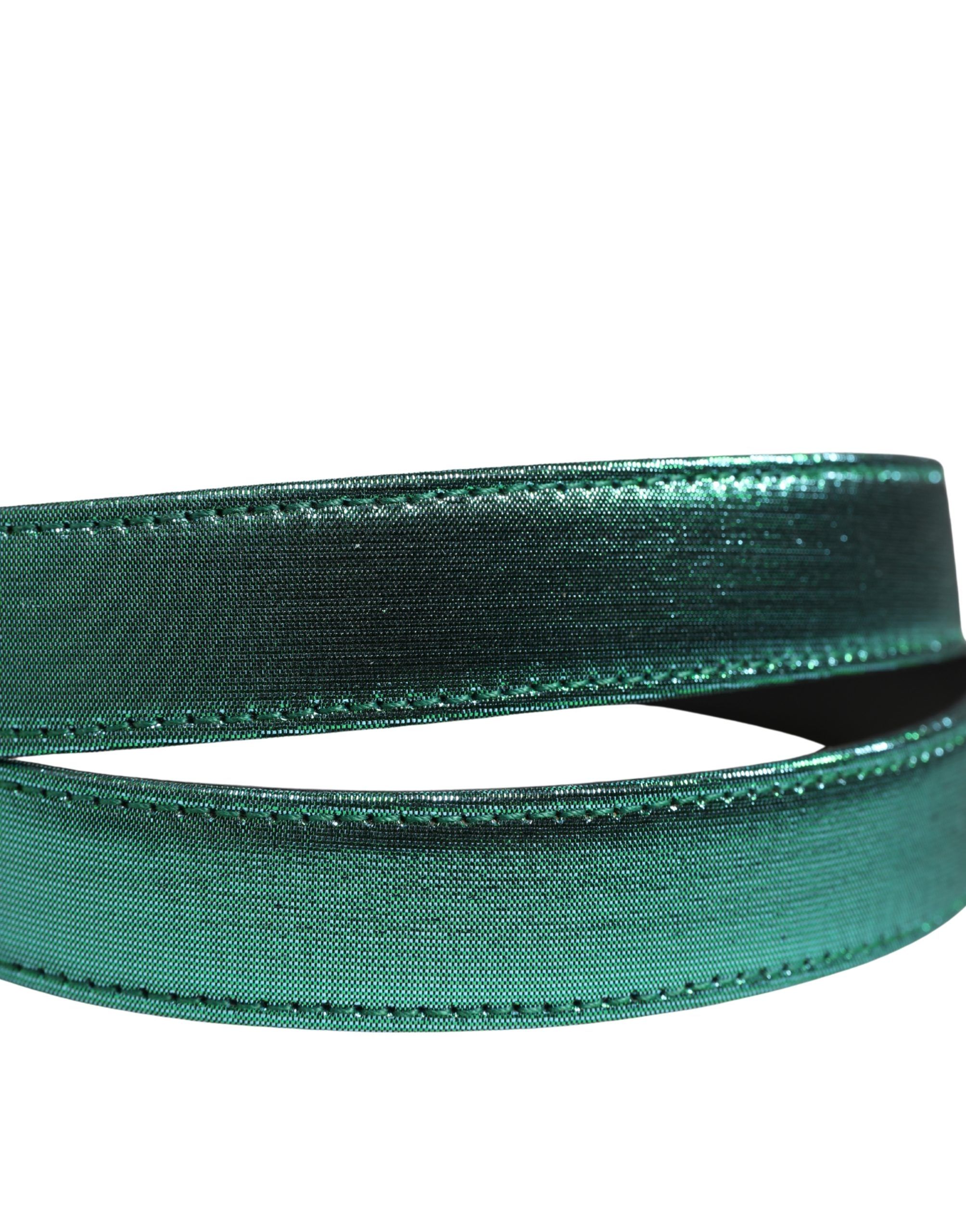 Men Lurex Polyester Metal Buckle Men's Belt - Dolce & Gabbana - Modalova