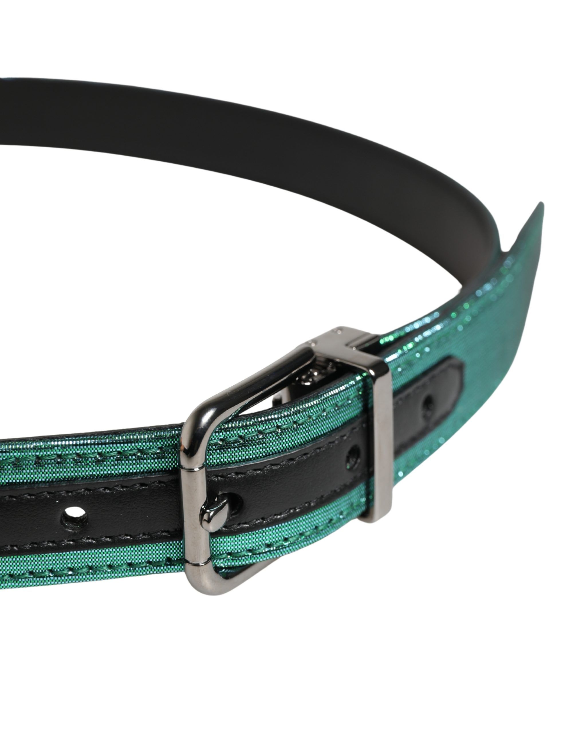 Men Lurex Polyester Metal Buckle Men's Belt - Dolce & Gabbana - Modalova