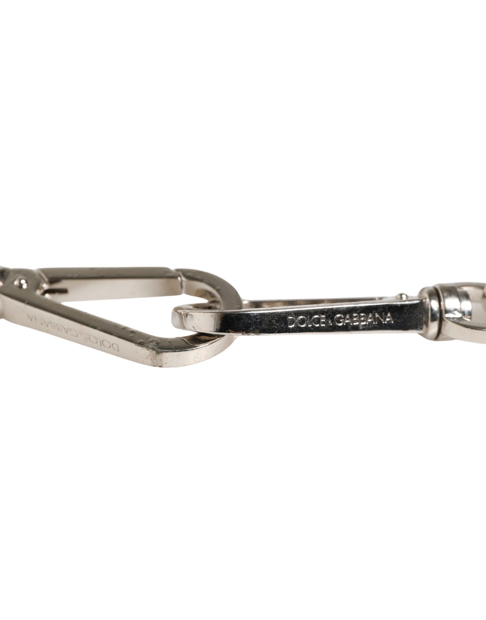 Leather Silver Chain Bag Accessory Shoulder Women's Strap - Dolce & Gabbana - Modalova