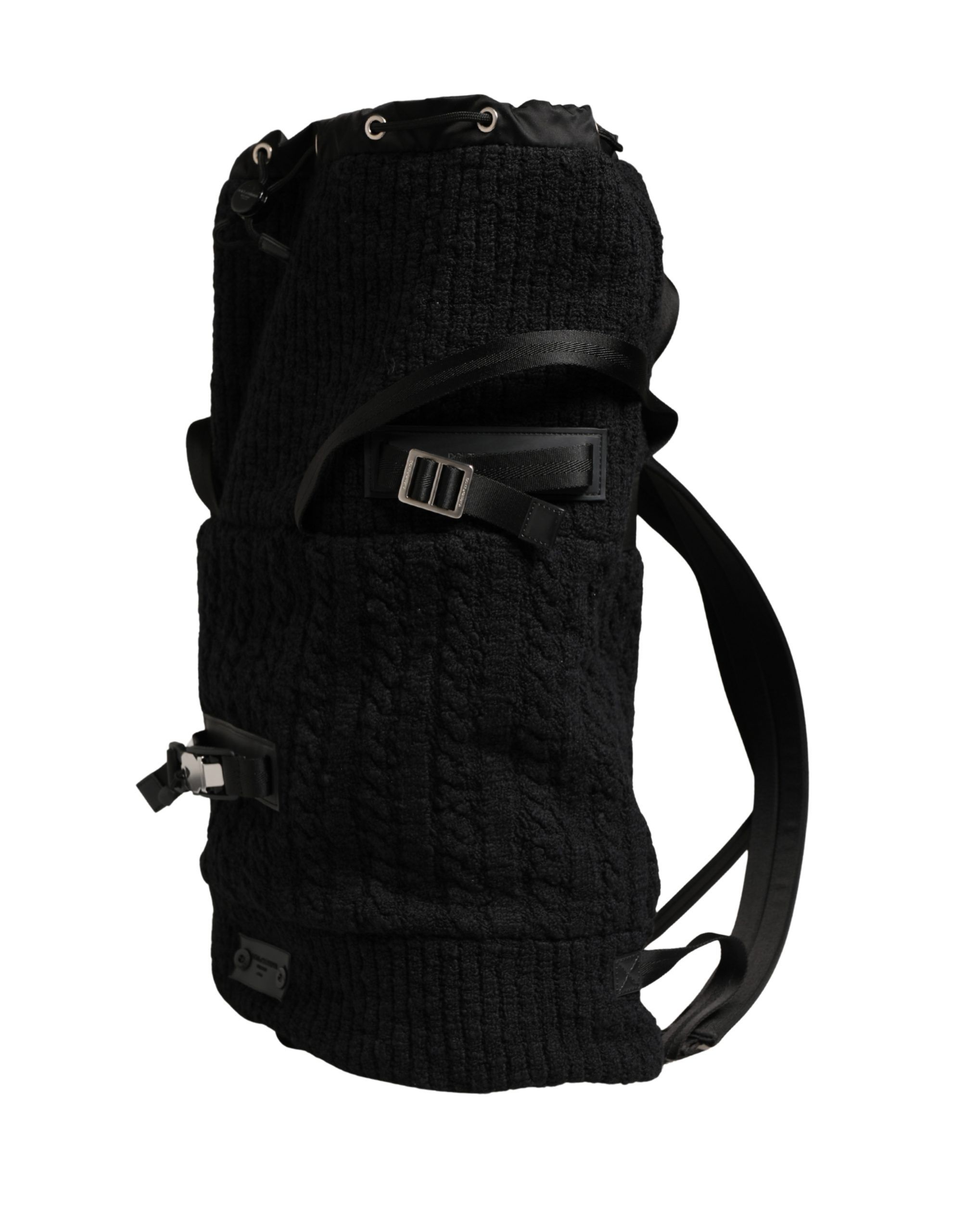 Tricot Wool Blend Duffel Backpack Travel Borse Men's Bag - Dolce & Gabbana - Modalova