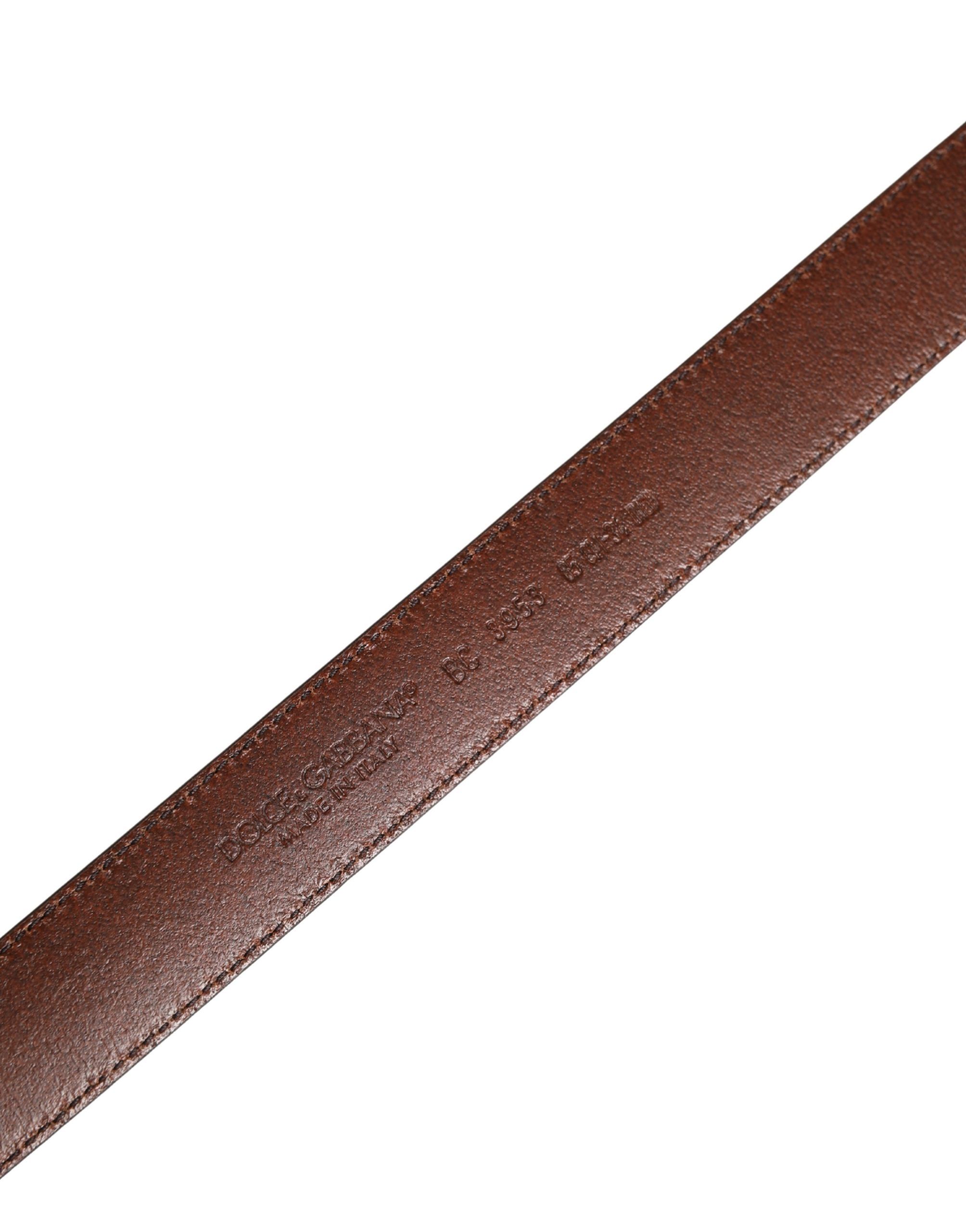 Men Classic Leather Metal Buckle Men's Belt (Pre-Owned) - Dolce & Gabbana - Modalova