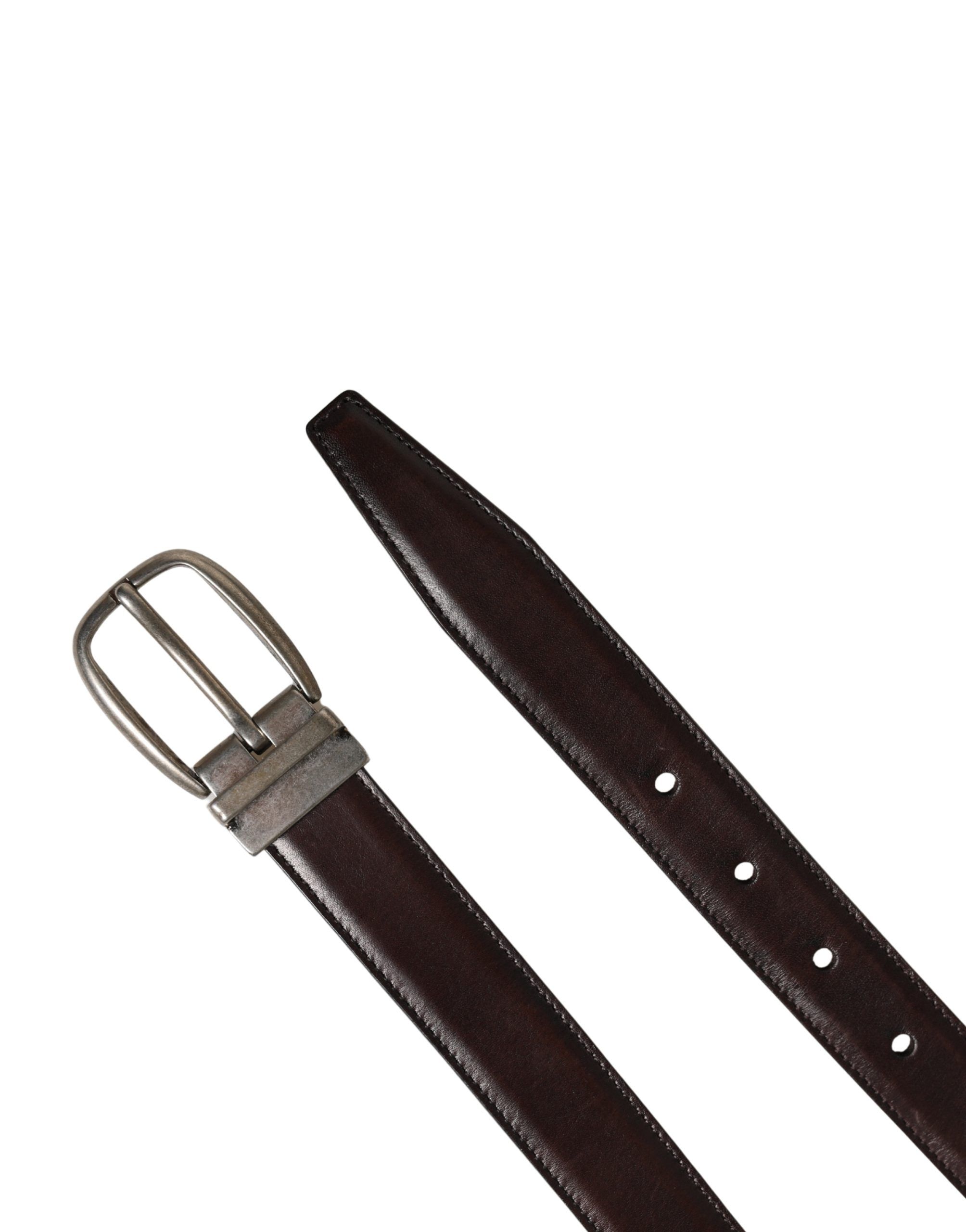 Men Classic Leather Metal Buckle Men's Belt (Pre-Owned) - Dolce & Gabbana - Modalova